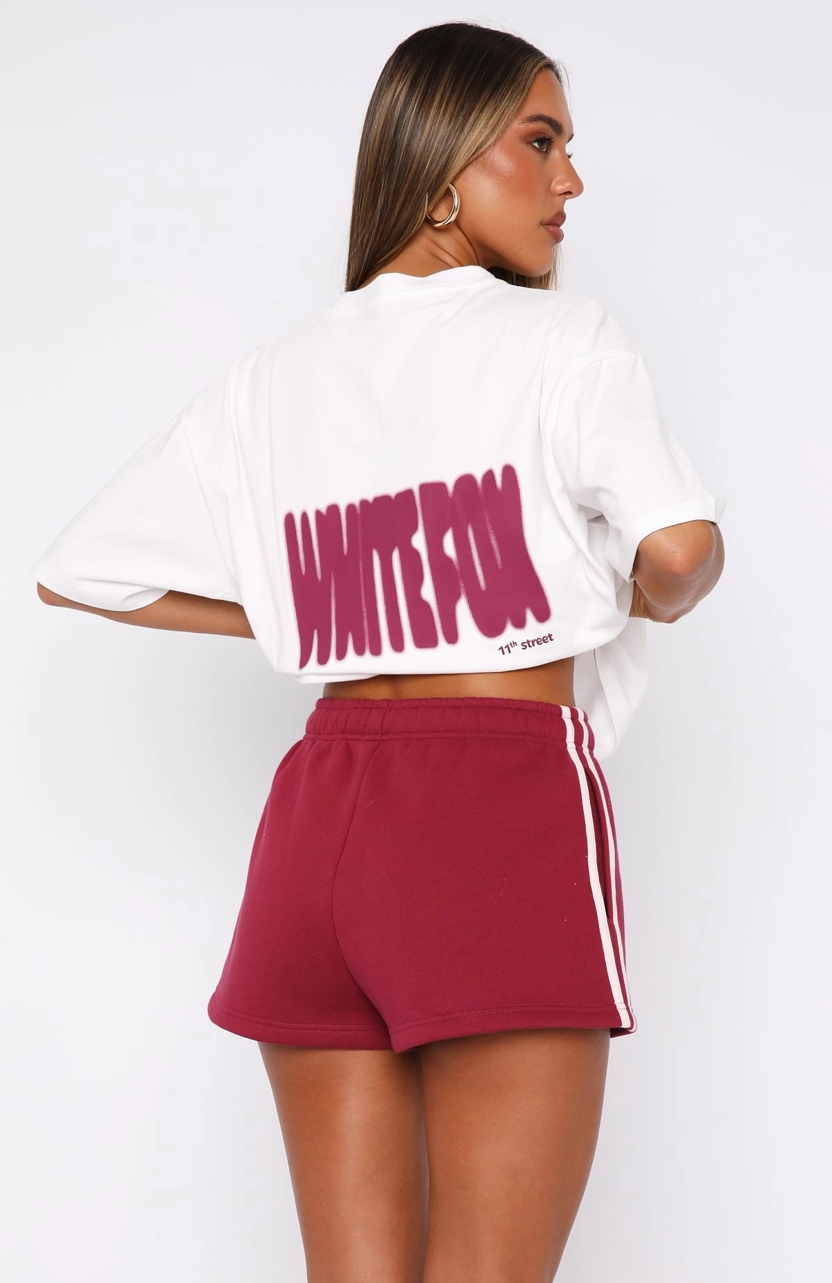11th Street Out & About Lounge Shorts Raspberry Jelly High Durability Weave