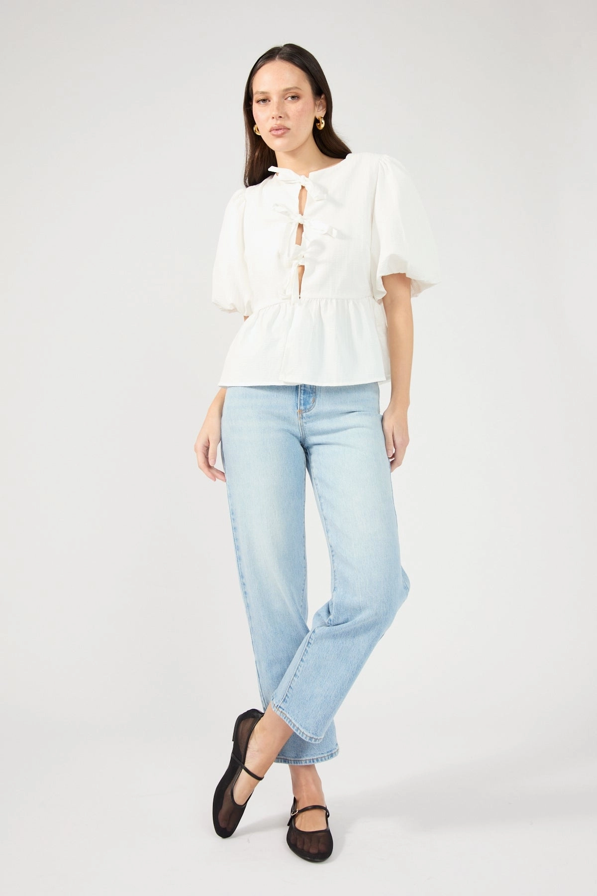 Street Casual Abrand A Venice Straight High Waisted Jean Jessie