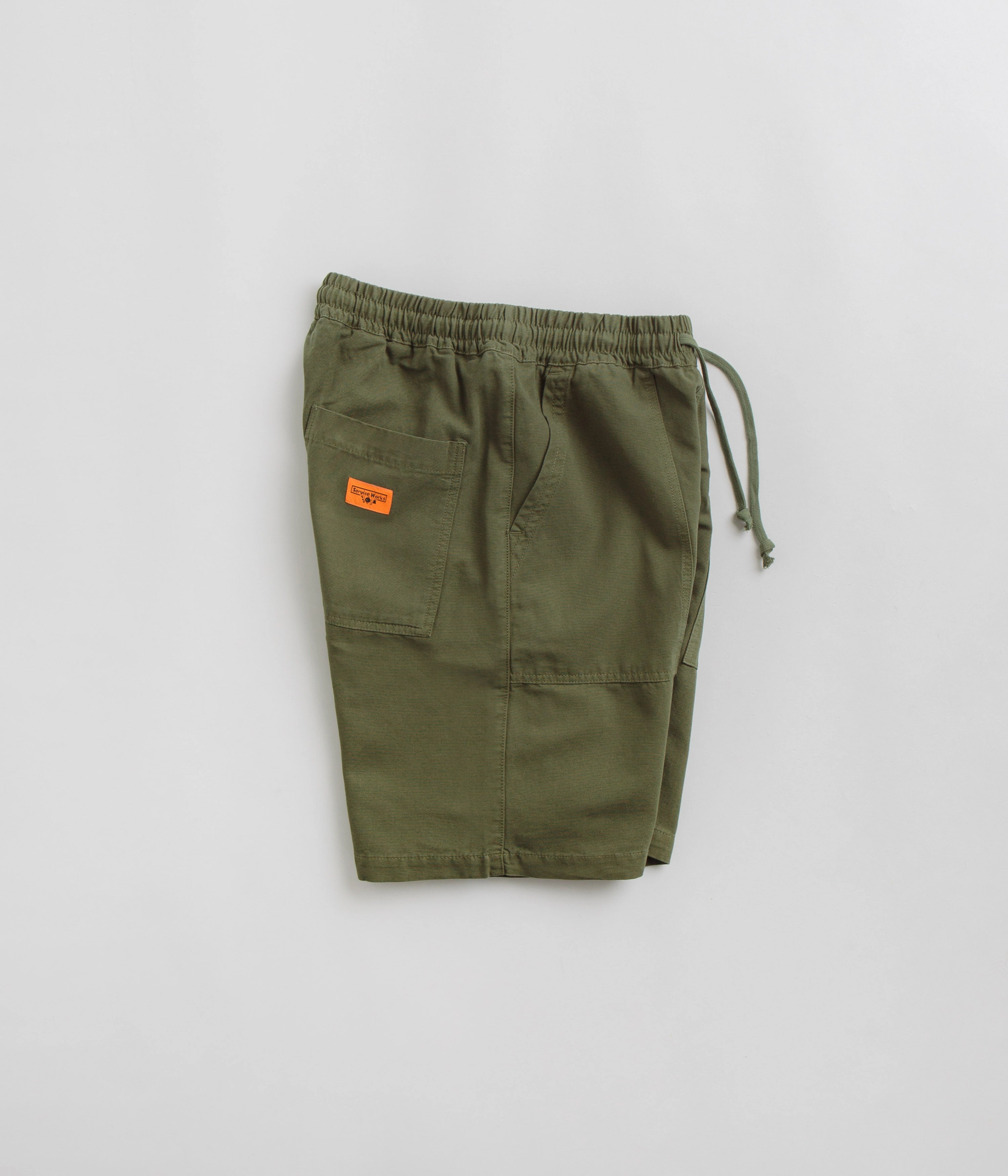 Service Works Classic Chef Shorts - Olive Quick design Athletic Wear