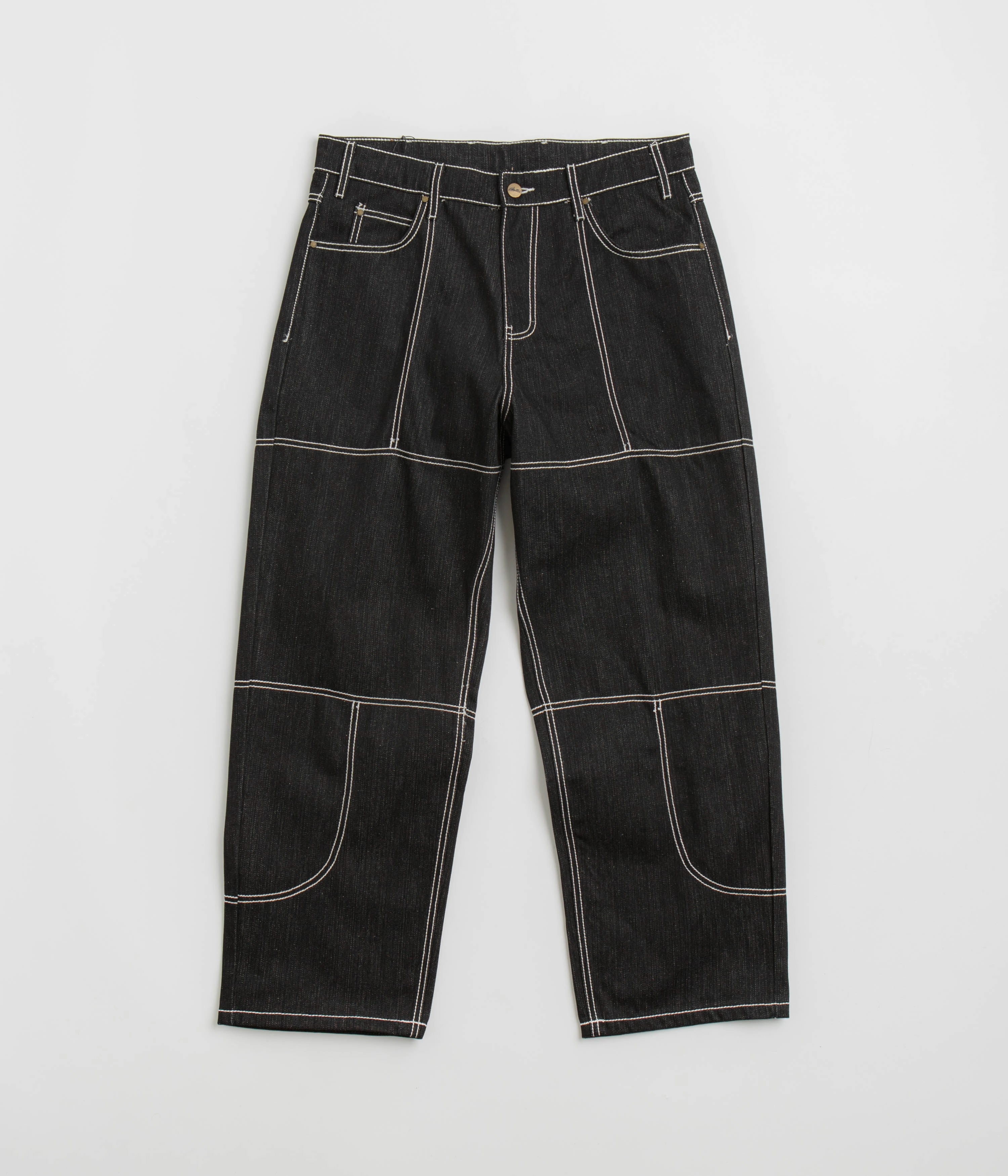 Performance Design Fit Durable Wear Butter Goods Adilson Jeans - Black