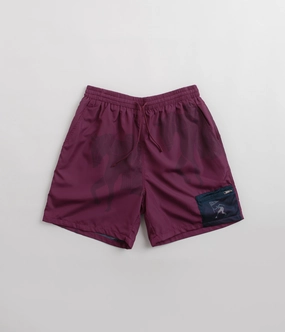 Quick Drying Fabric Eco Friendly Dye by Parra Short Horse Shorts - Tyrian Purple