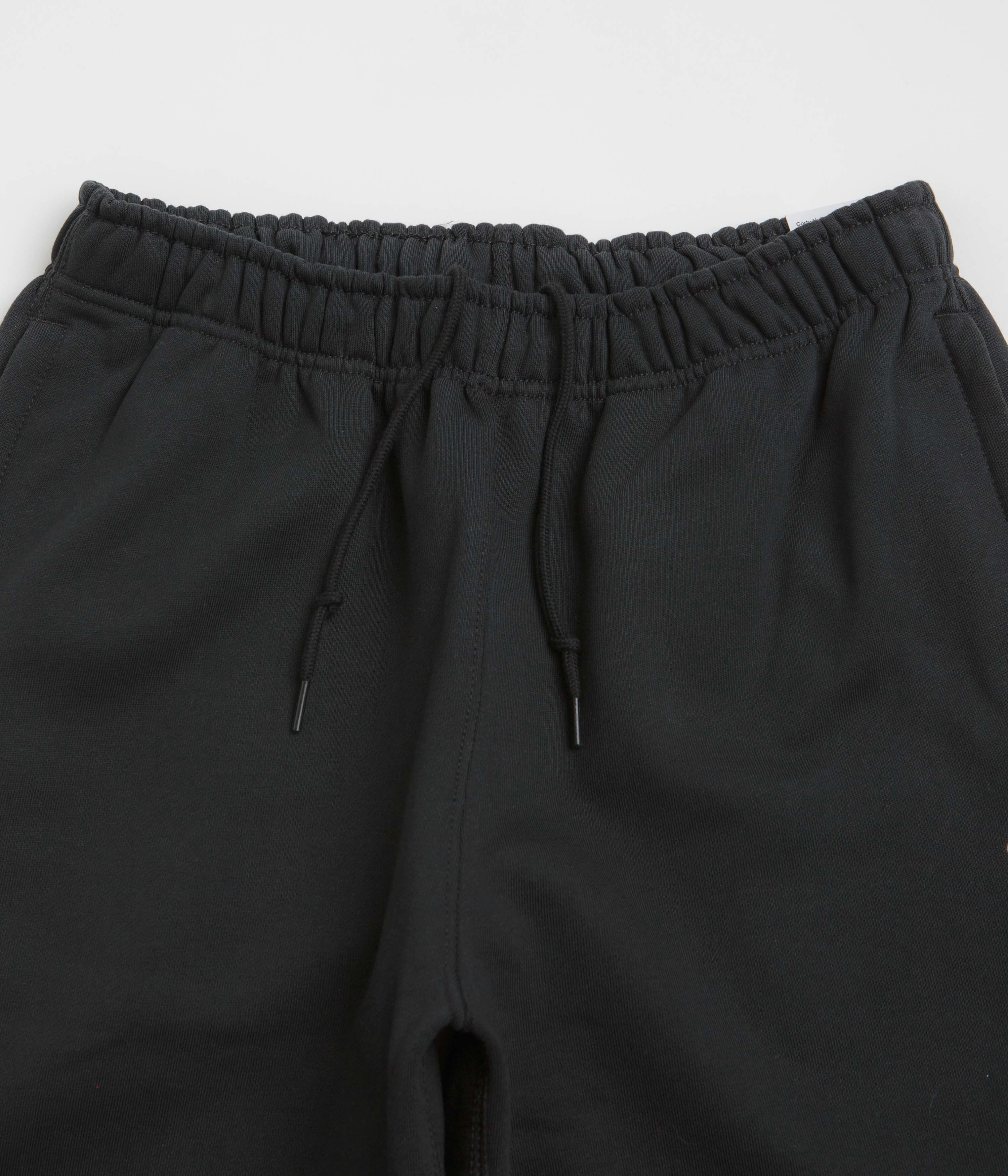 Everyday Flex Nike Solo Swoosh Cuffed Sweatpants - Black / Black / White
