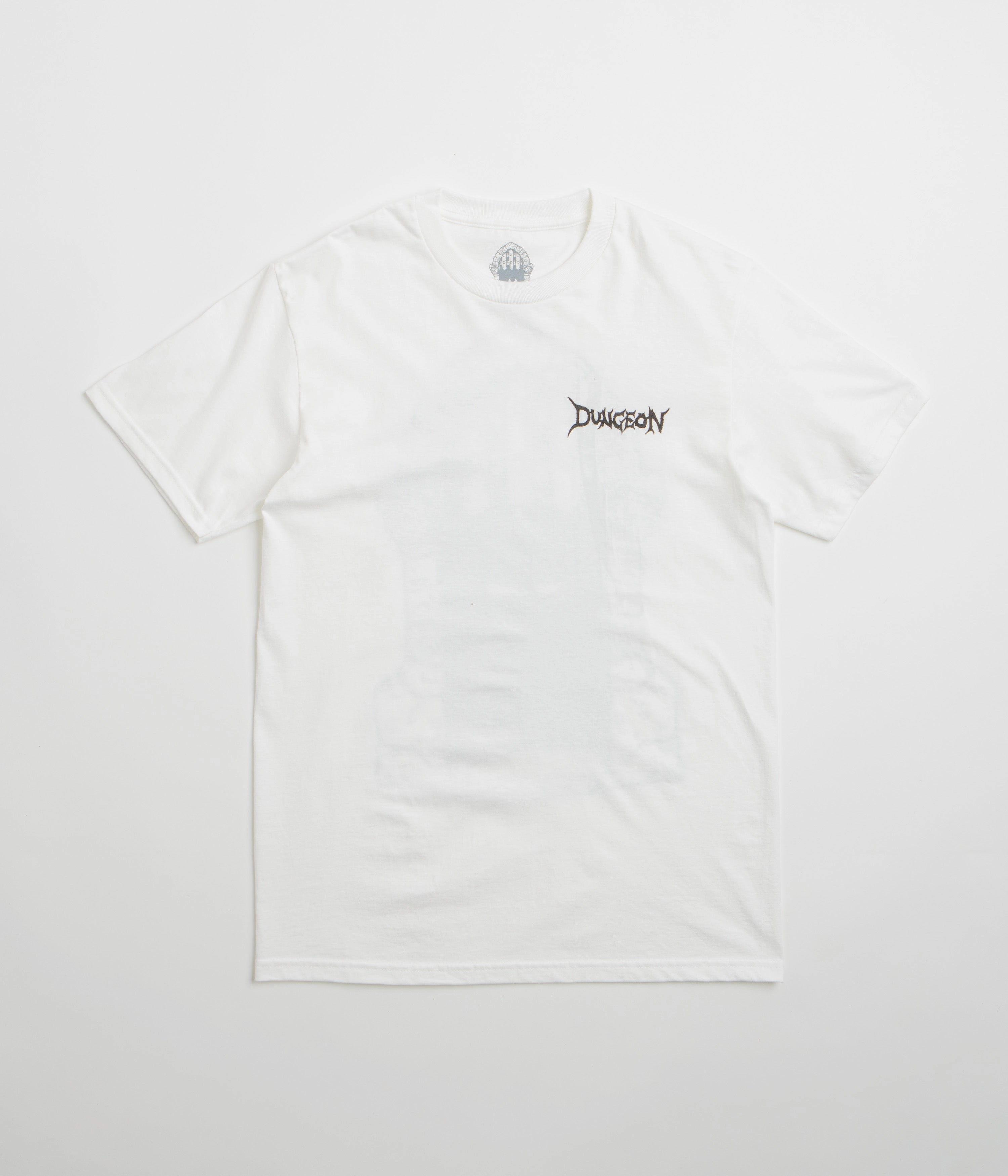 Summer Essential Dungeon Portcullis T-Shirt - White / Black