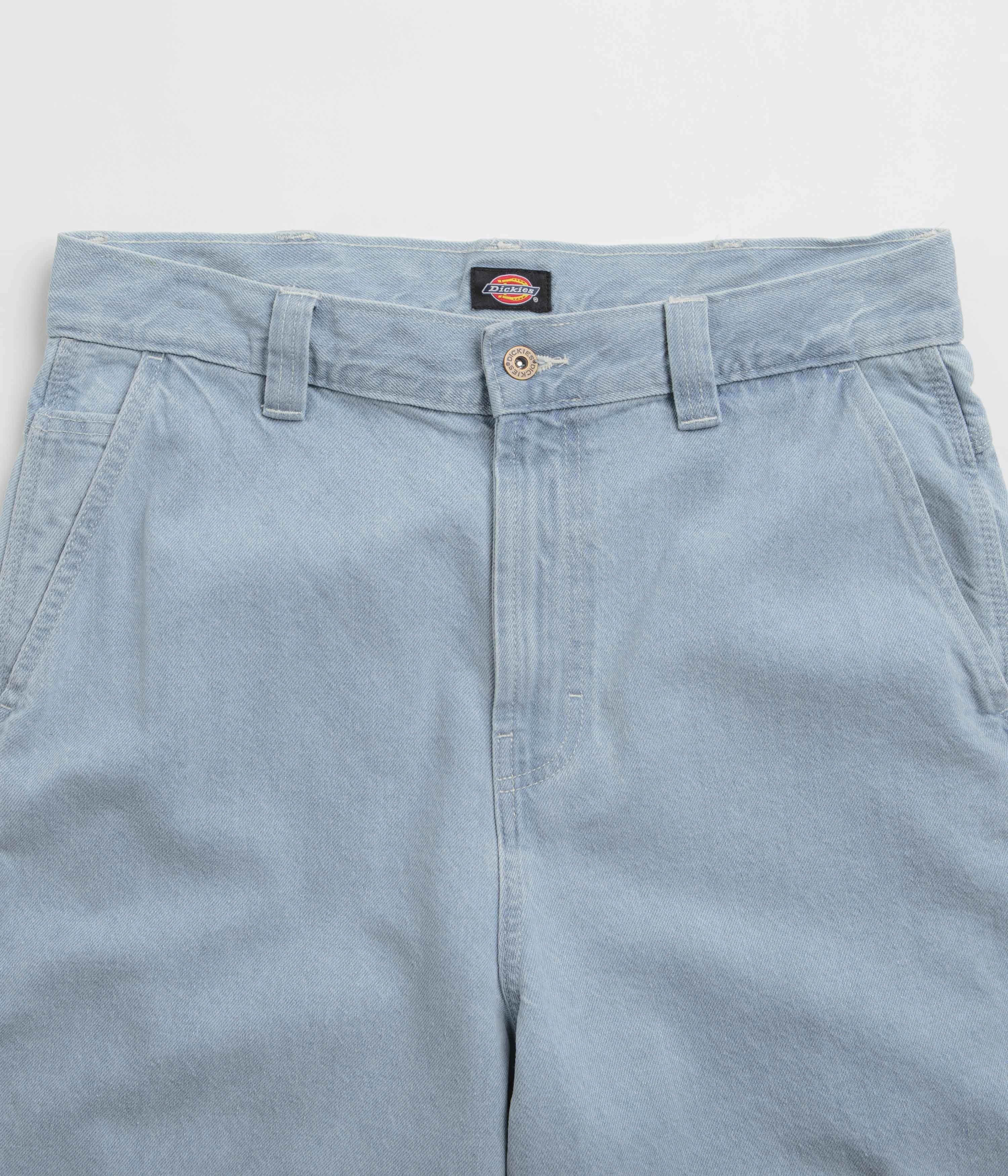Fitted Style Quick Dry Fabric Dickies Madison Jeans - Vintage Aged Blue