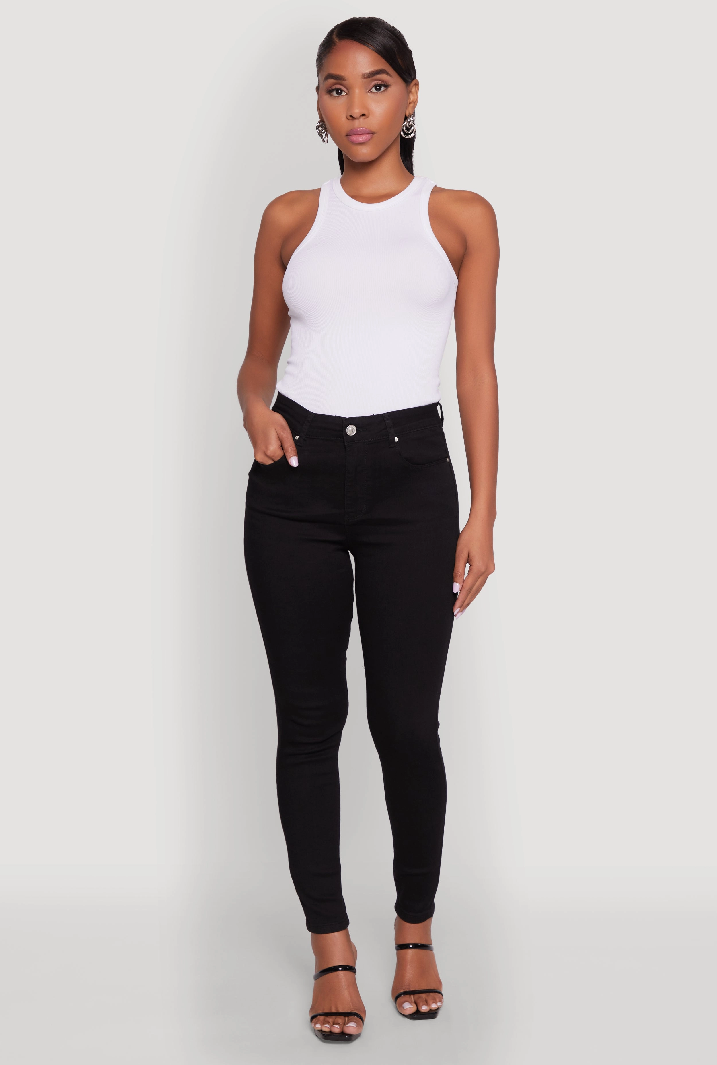 WAX Basic Skinny Jeans Bootcut style