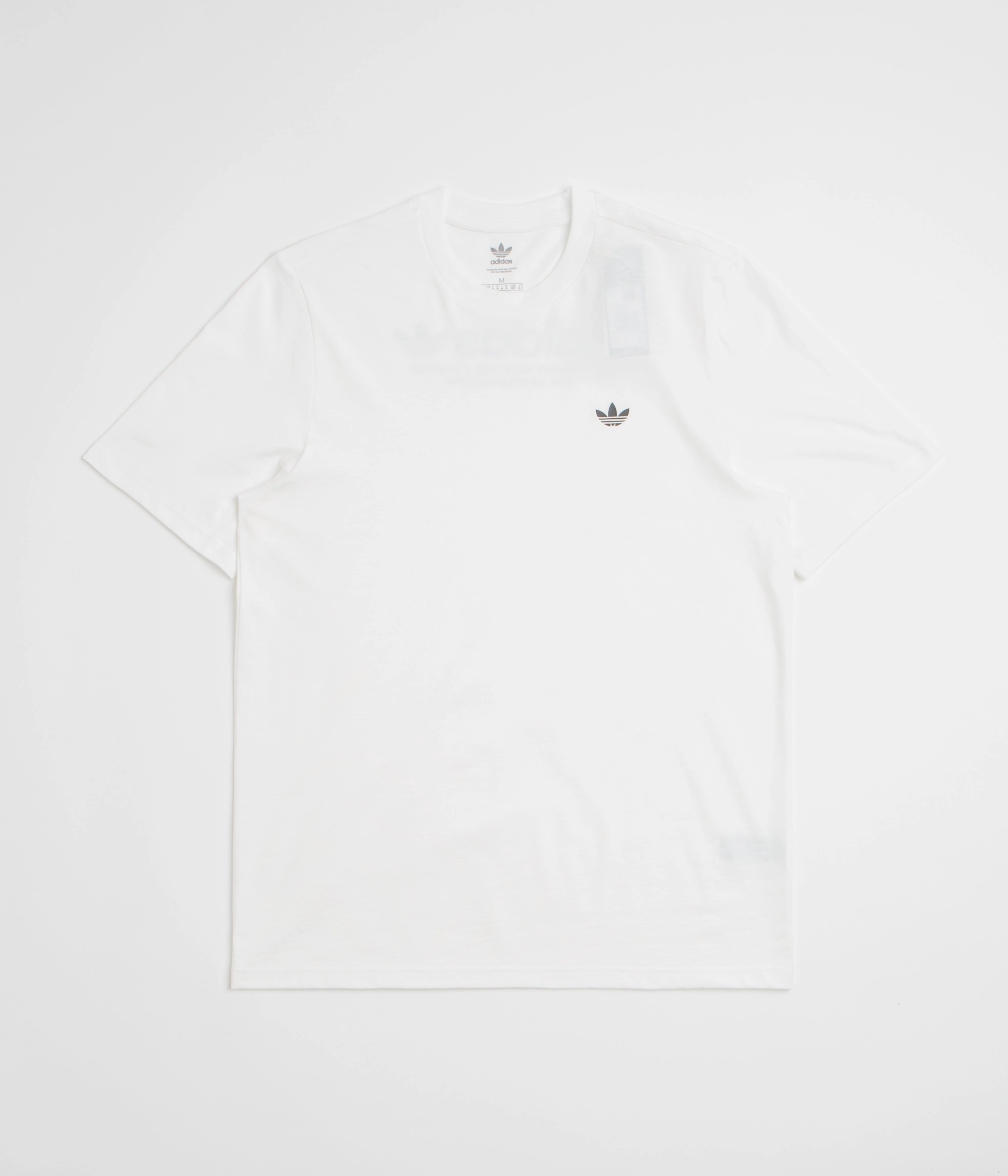 Adidas 4.0 Logo T-Shirt - White / Black / Black Oeko Tex Certified