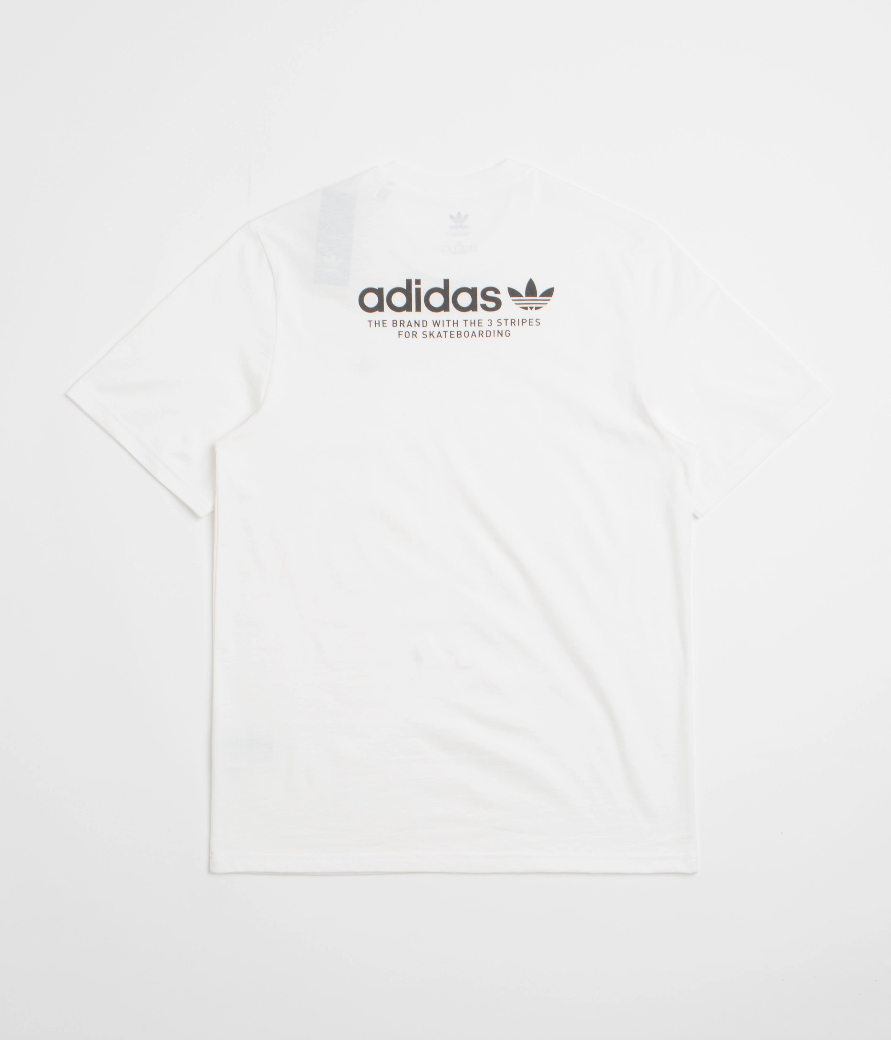 Seasonal Staple Feminine Fit Adidas 4.0 Logo T-Shirt - White / Black / Black