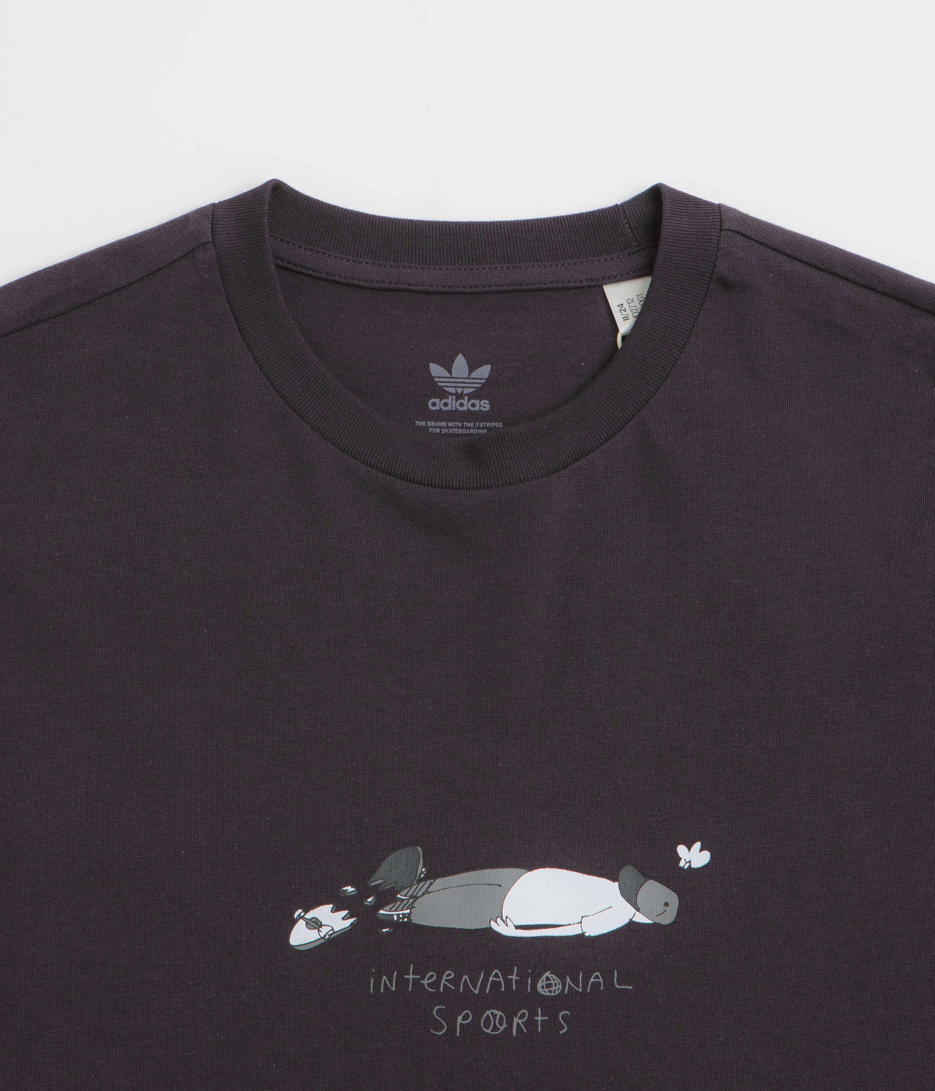 Adidas Henry Jones Defeat T-Shirt - Aurora Black Everyday Fashion Look