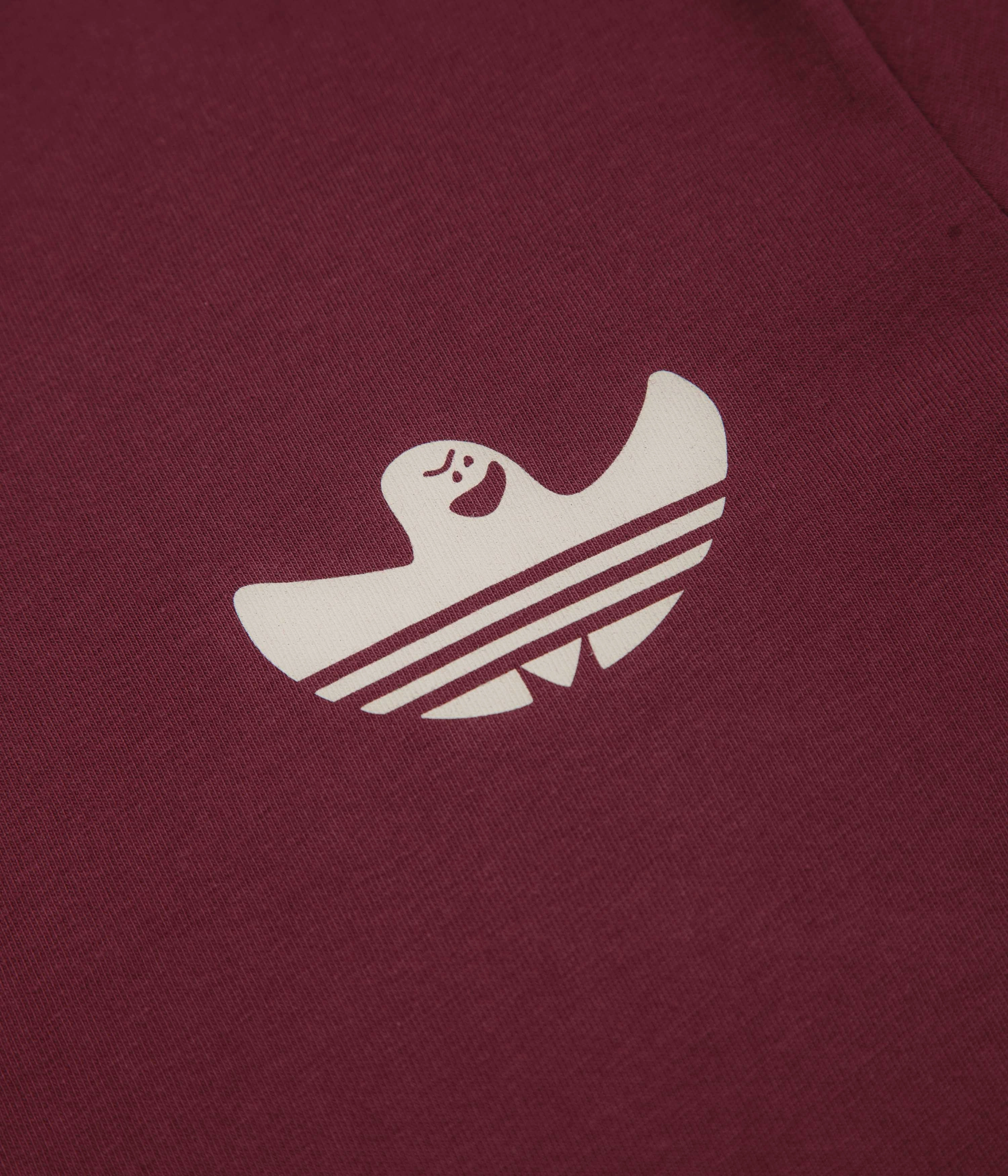 Adidas Shmoofoil Gonz Speedy T-Shirt - Shadow Red / Alumina Chic Comfort Style