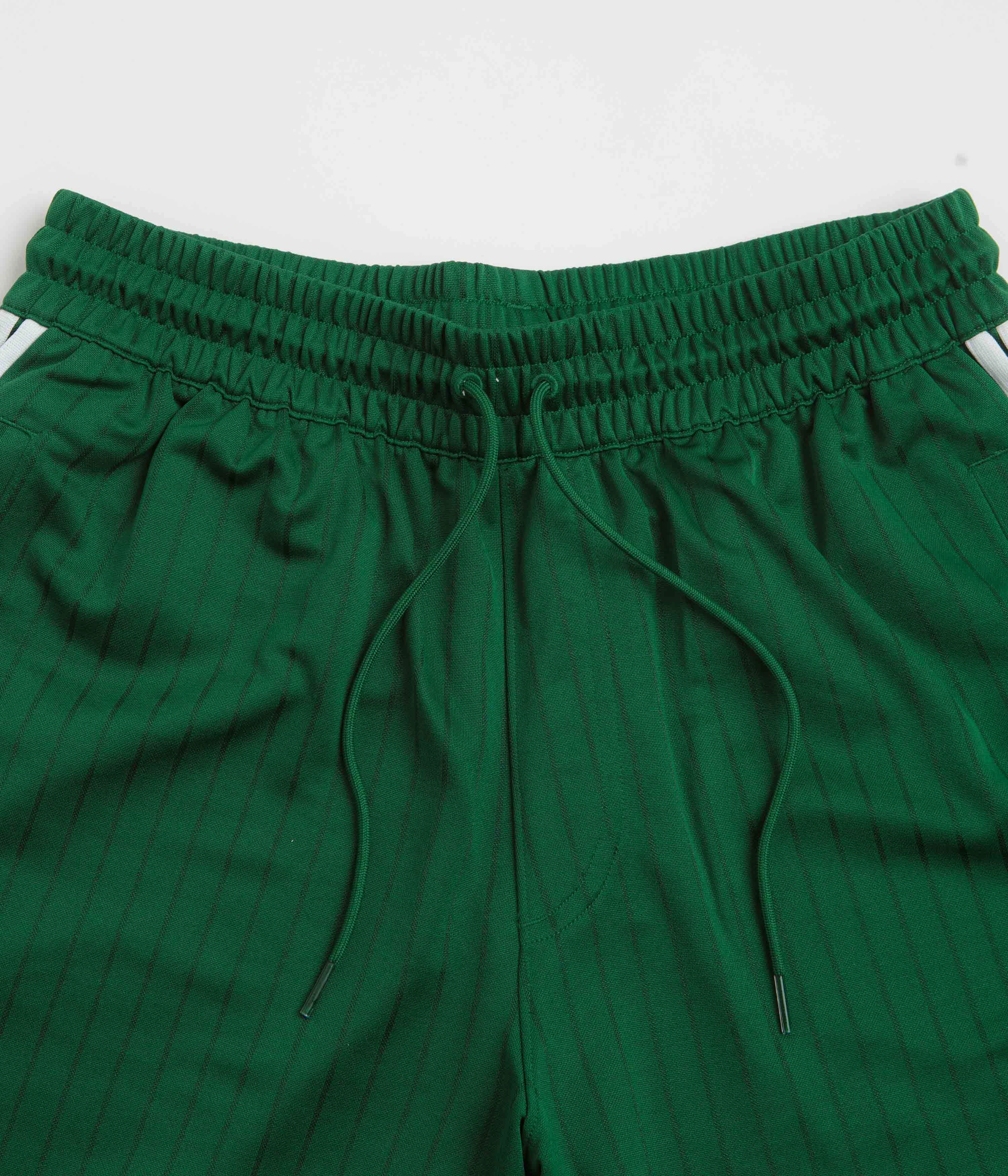 Unisex Low Maintenance Fabric Adidas Skateboarding Classic Shorts - Dark Green / White