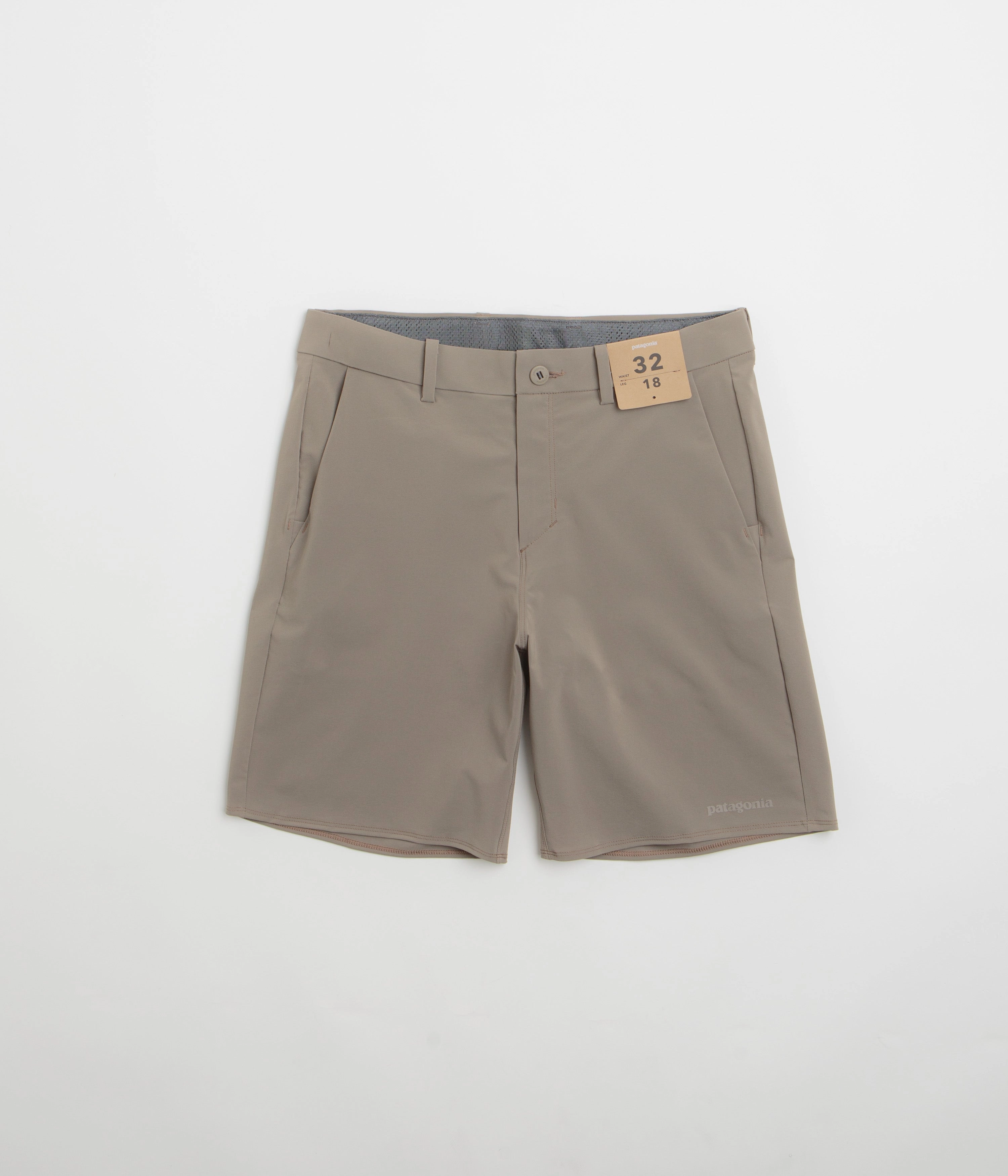 Urban Fashion Patagonia Hydropeak Hybrid Walk 18" Shorts - Wing Grey