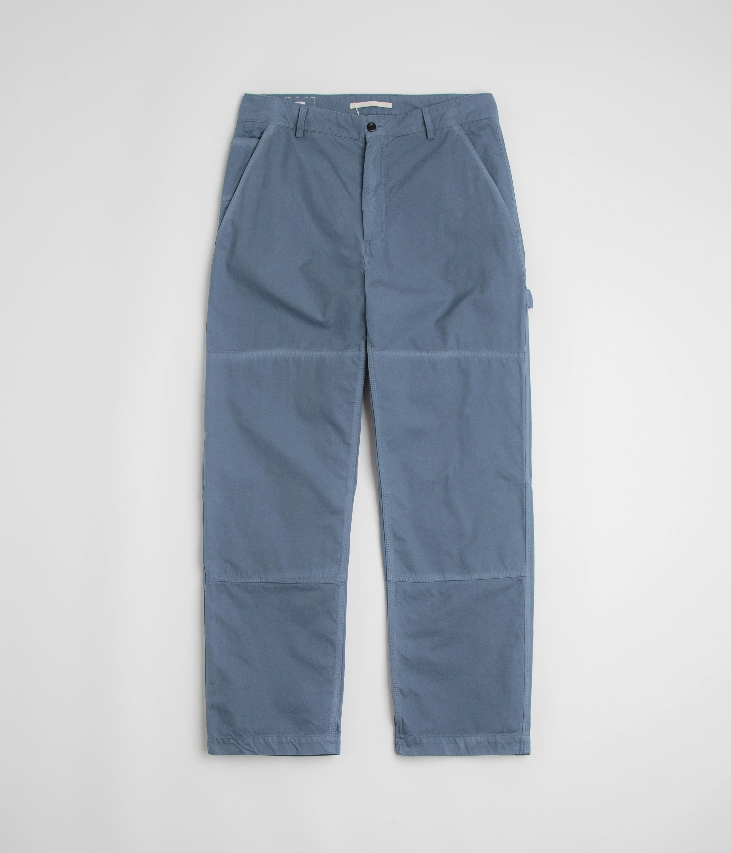 Simple Utility Norse Projects Lukas Tab Series Canvas Pants - Scoria Blue