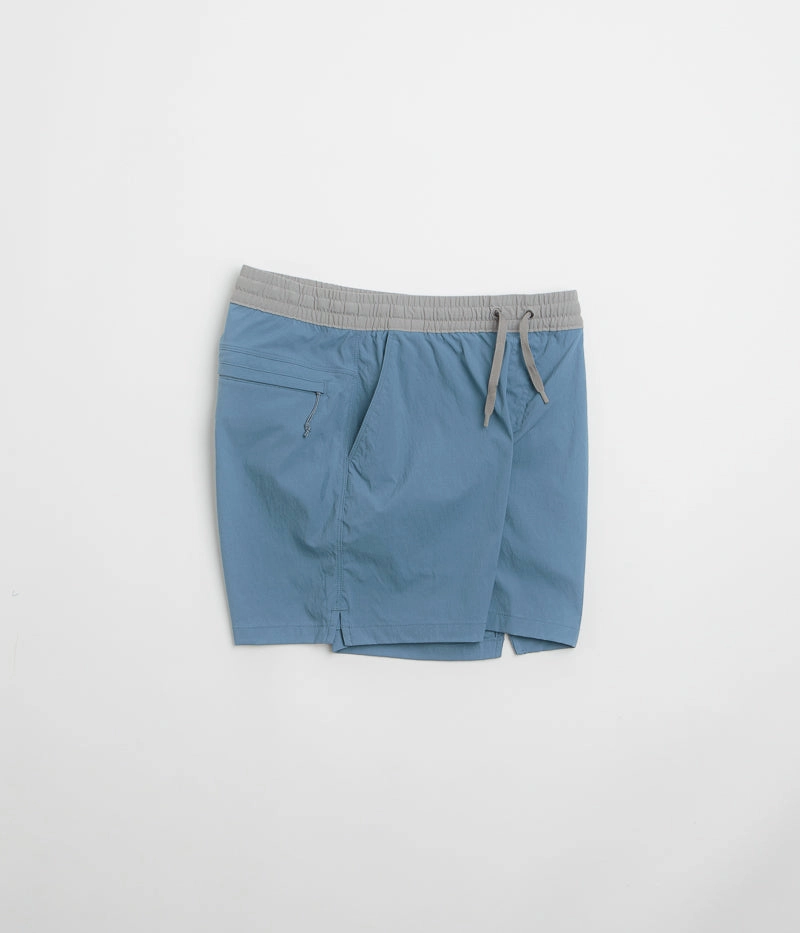 Wrinkle Free Weave Relaxed Comfort Patagonia Baggies Lights 6" Shorts - Still Blue