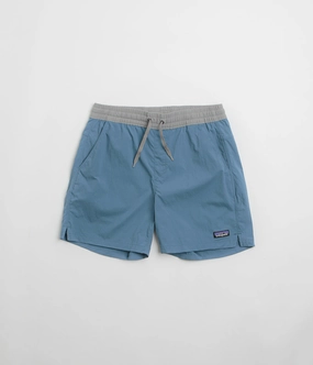 Snag Free Fabric Patagonia Baggies Lights 6" Shorts - Still Blue