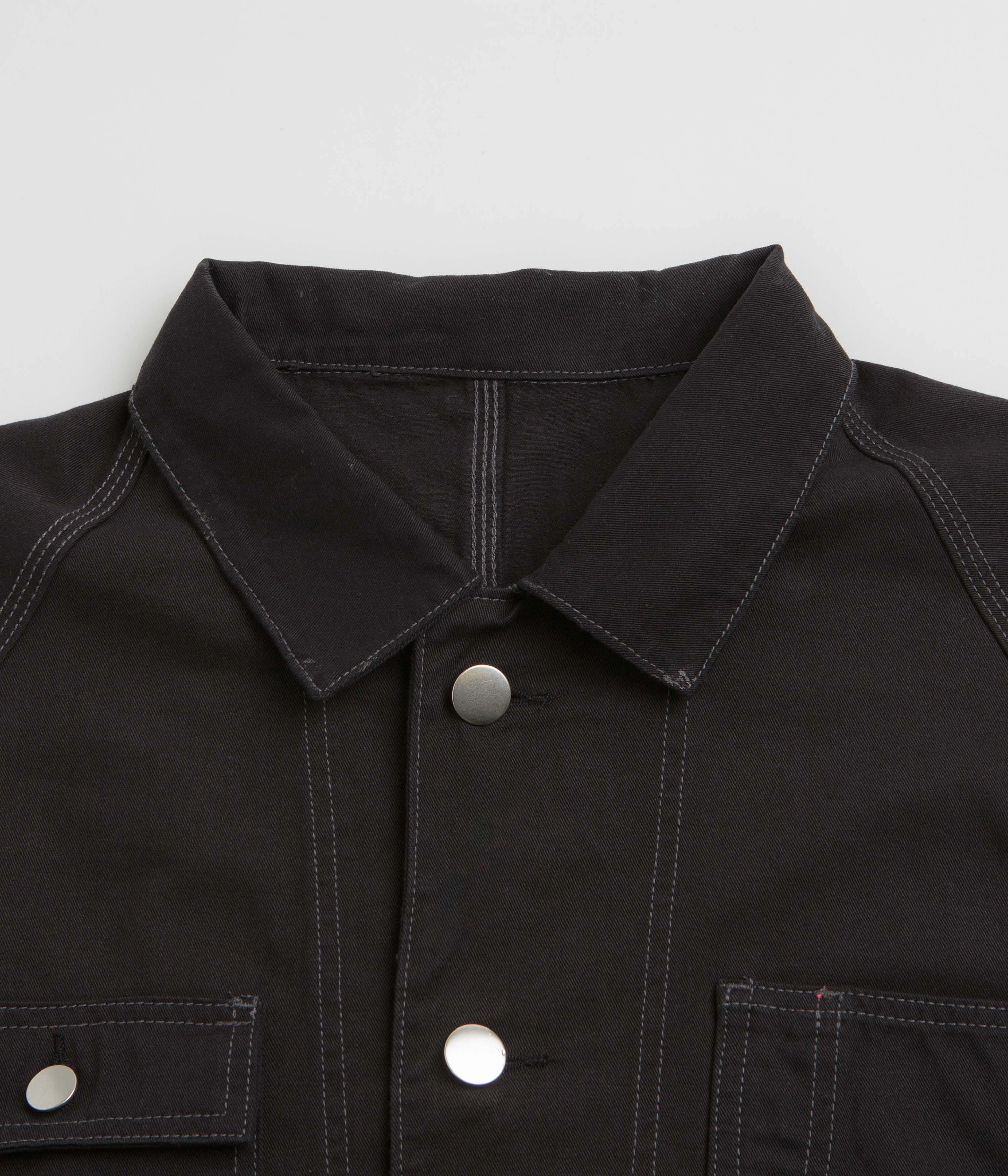 Service Works Drill 2.0 Coverall Jacket - Black Hypoallergenic Lining