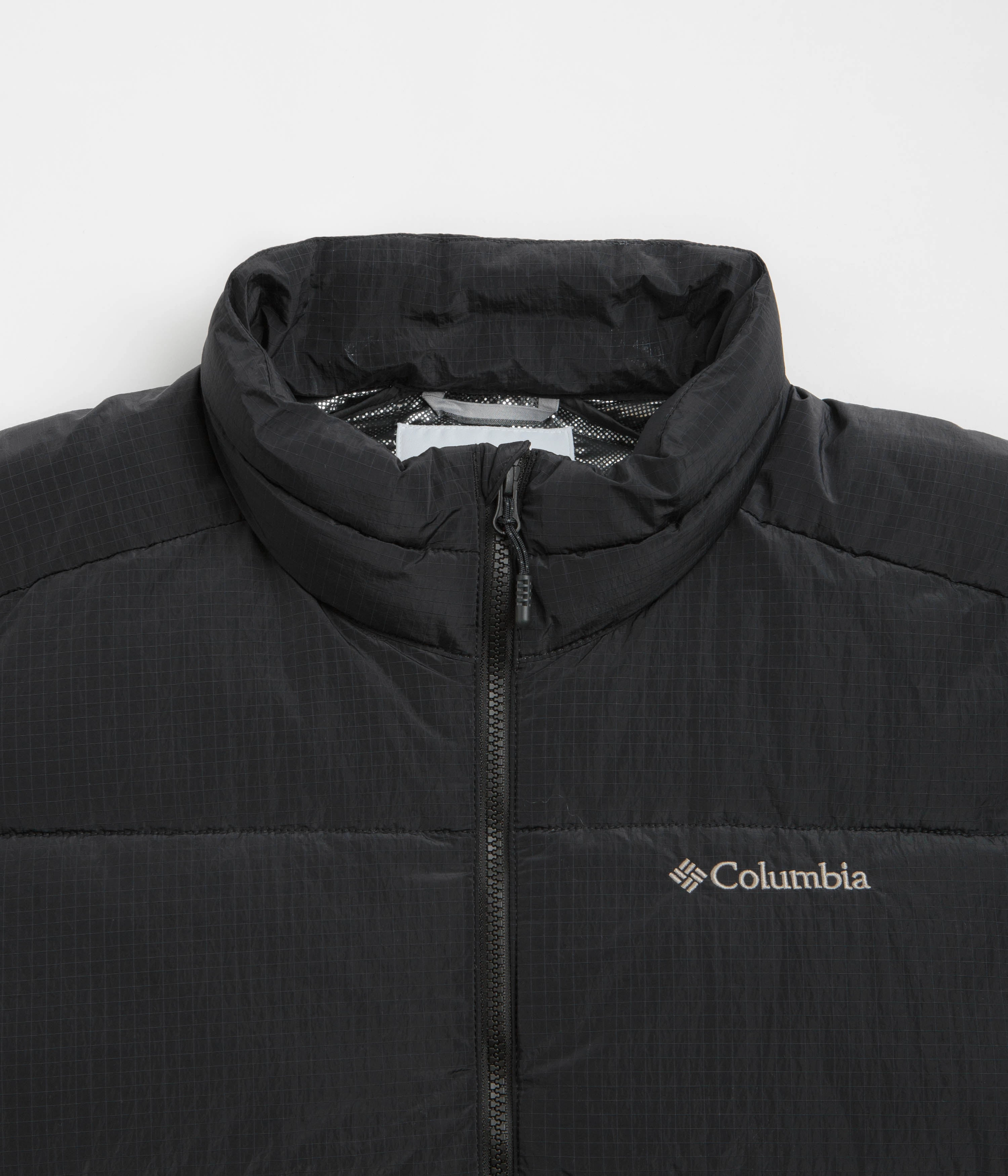 Short Length Columbia Pike Lake Novelty Insulated Jacket - Black