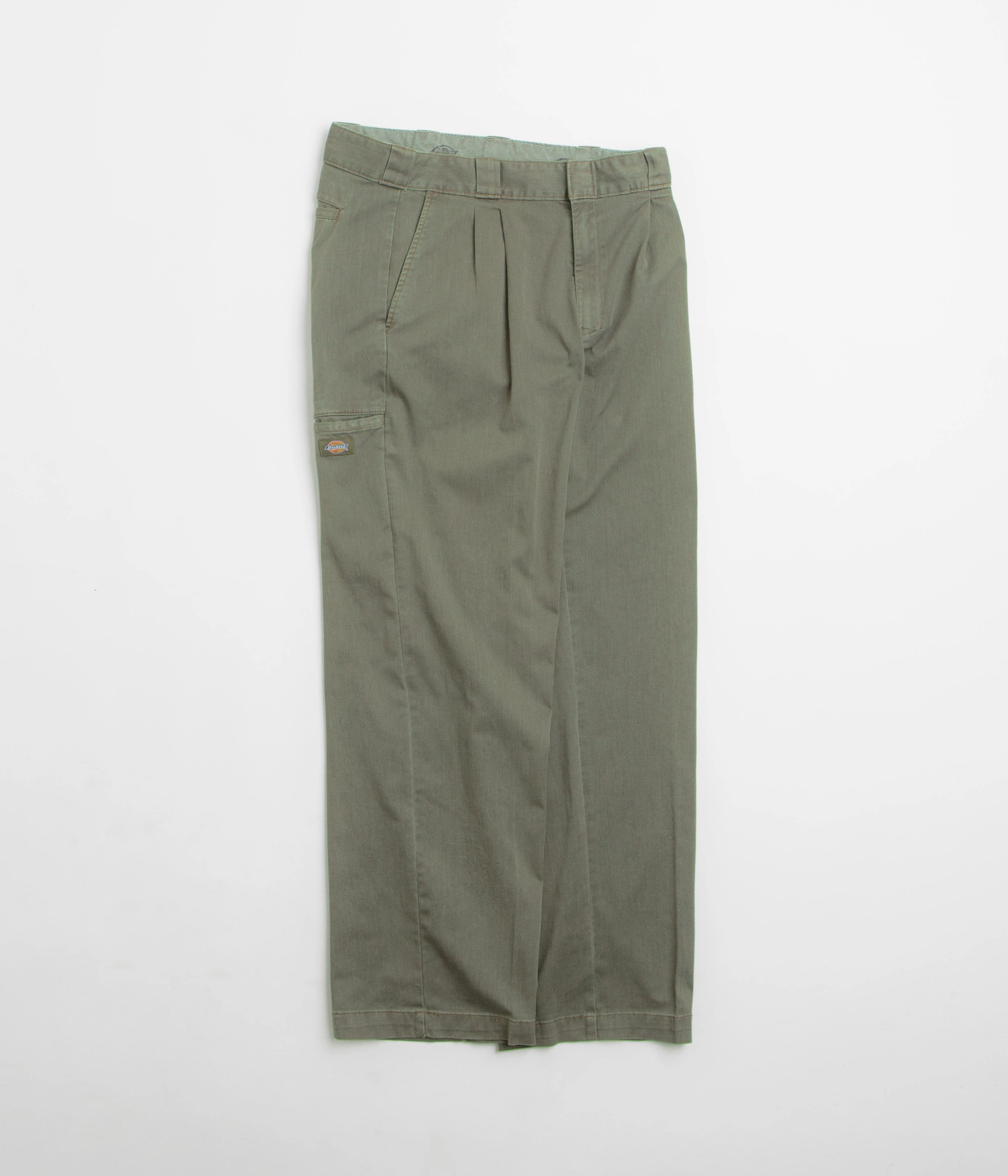 Dickies Unionville Pleated Work Pants - Military Green Quick Movement Wear