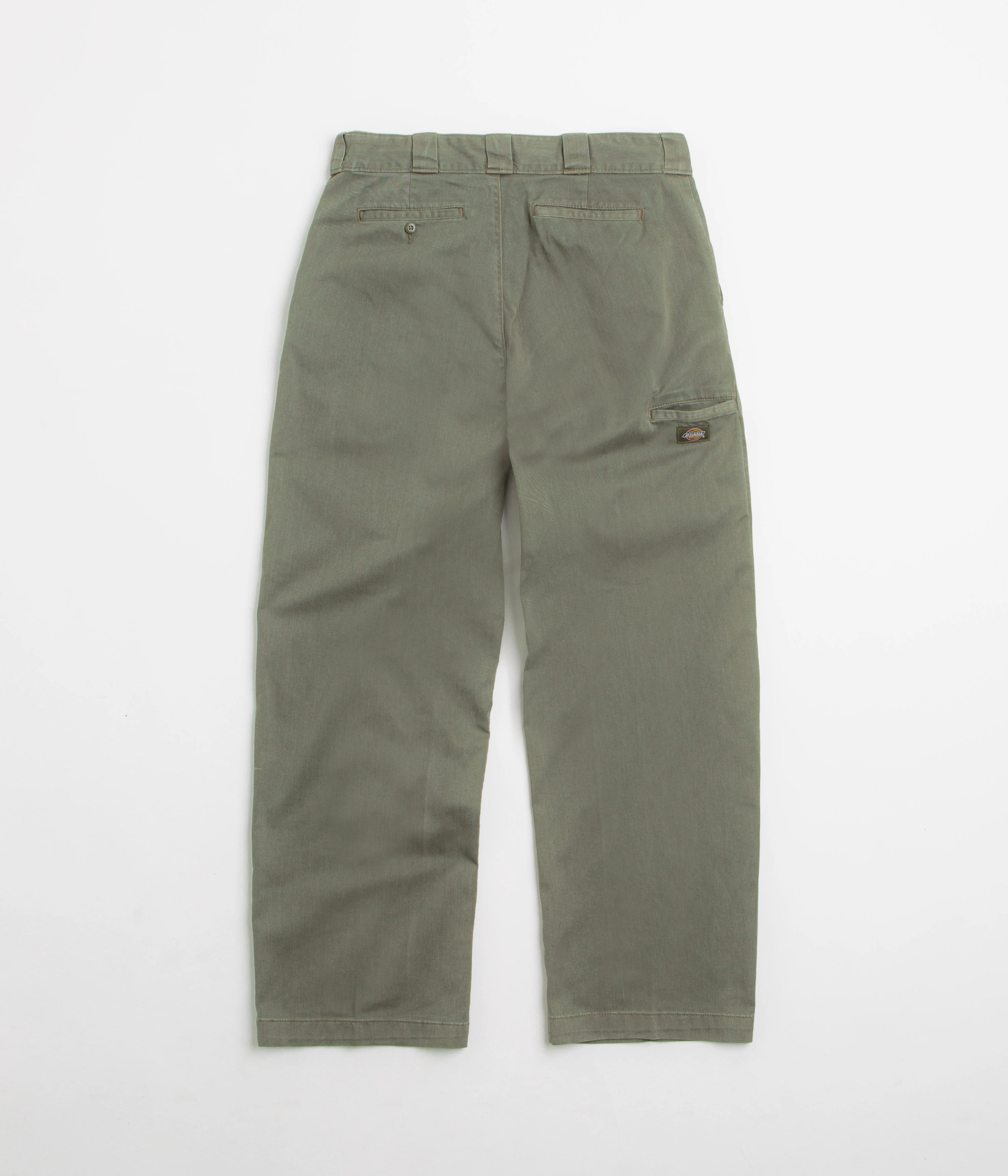 Durable Activewear Dickies Unionville Pleated Work Pants - Military Green