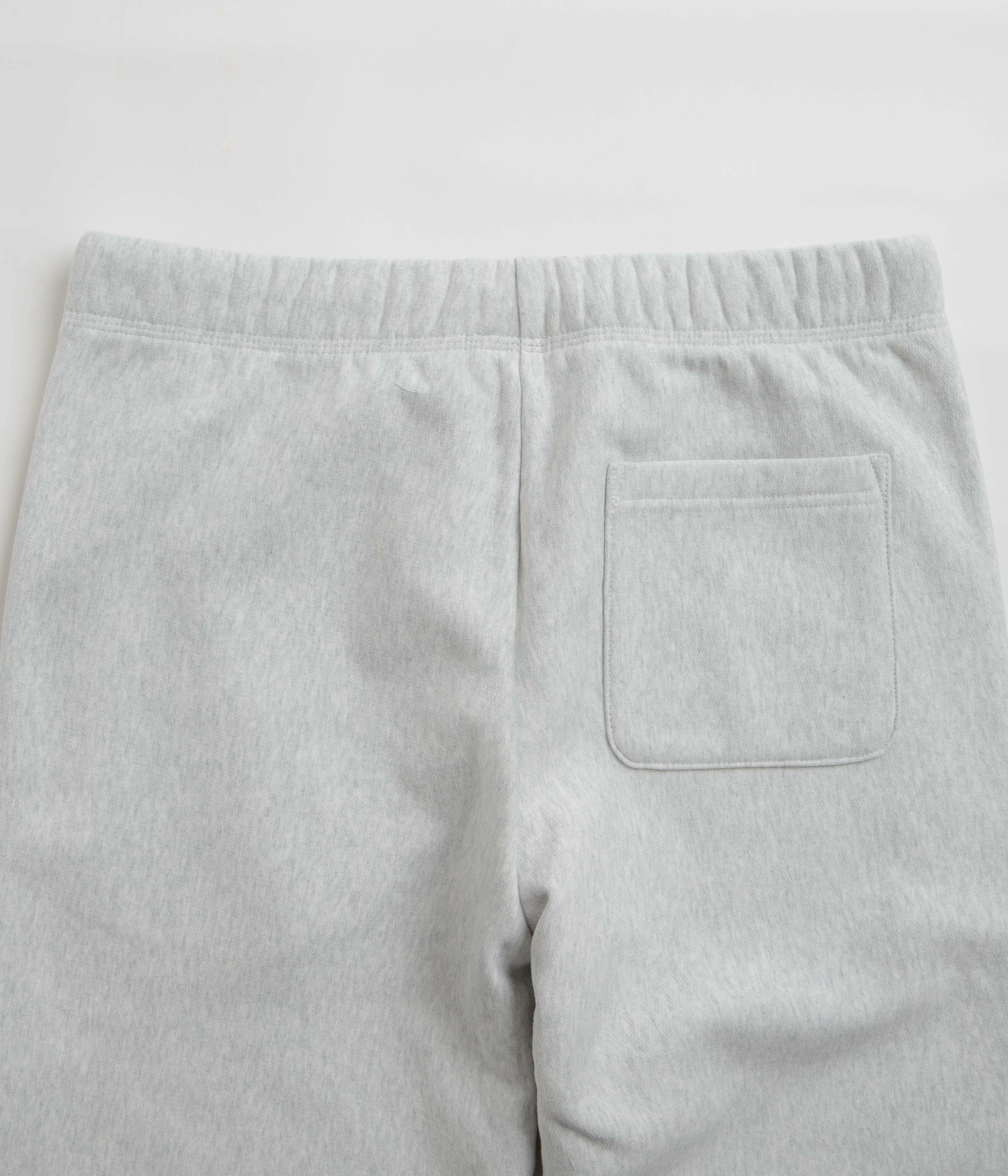 Carhartt American Script Sweatpants - Ash Heather Compact Packability Barrel Waist
