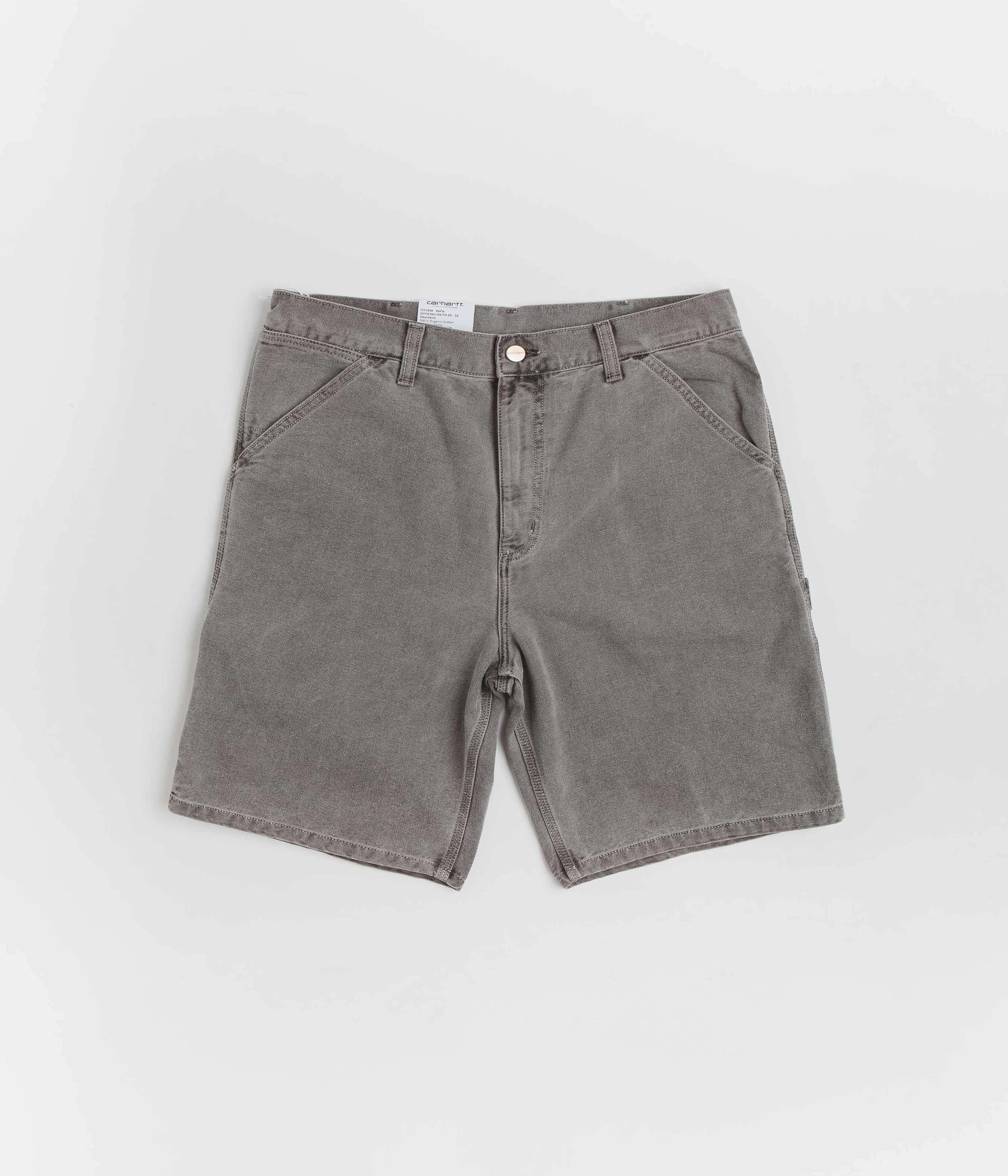 Carhartt Single Knee Shorts - Faded Black Urban Flex
