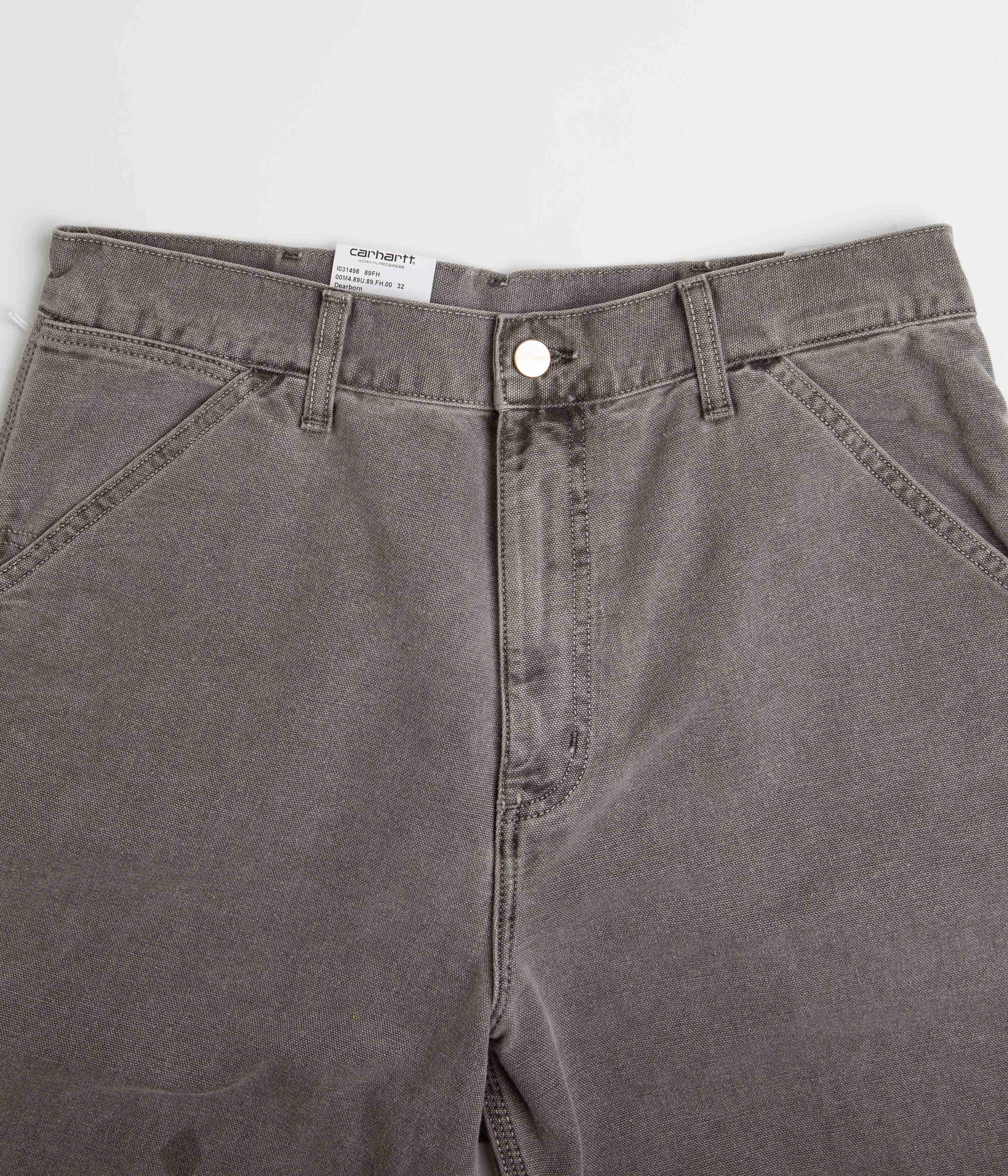 Carhartt Single Knee Shorts - Faded Black Chill Mode Non Restrictive Waistband