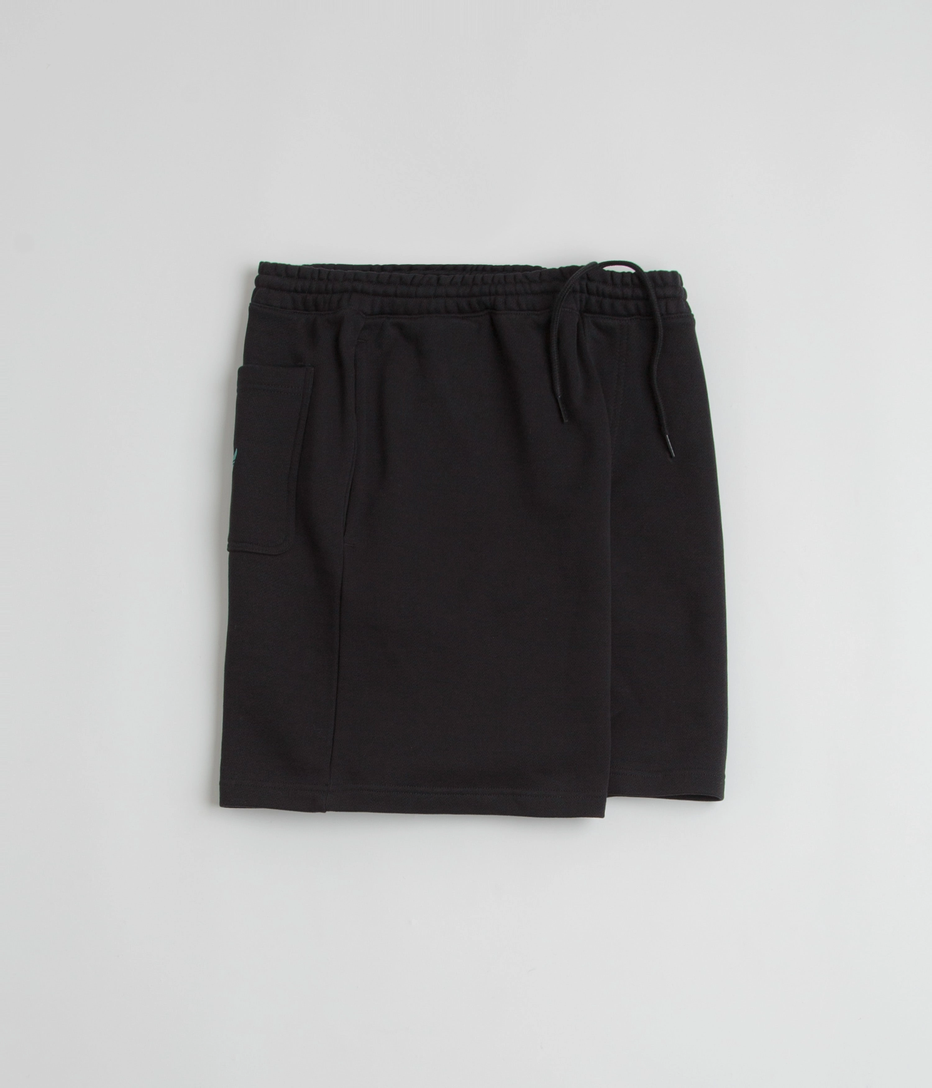 Adidas Shmoofoil Heavyweight Shorts - Black / Preloved Teal MeshVentilation Non slip grip