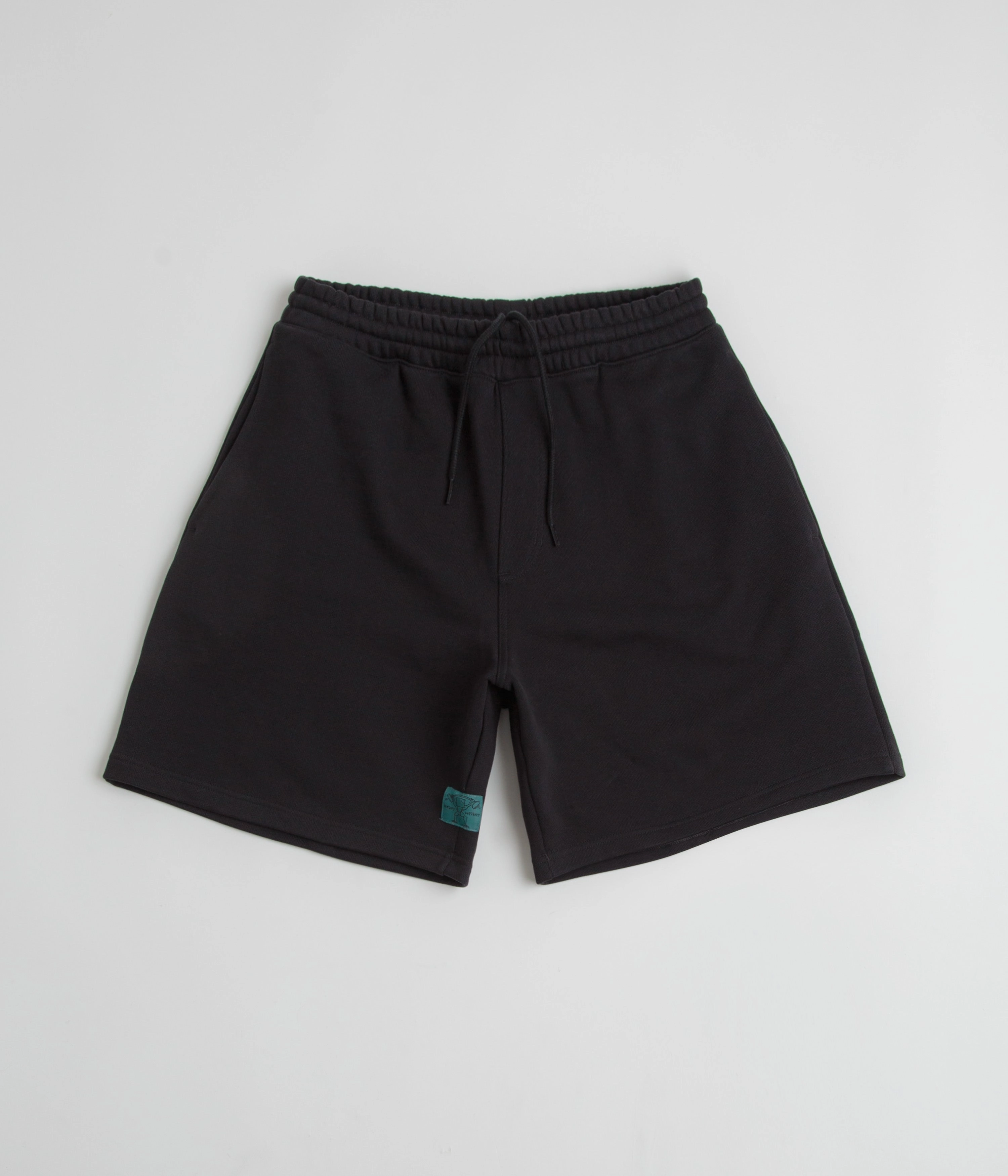 Adidas Shmoofoil Heavyweight Shorts - Black / Preloved Teal Airy Touch