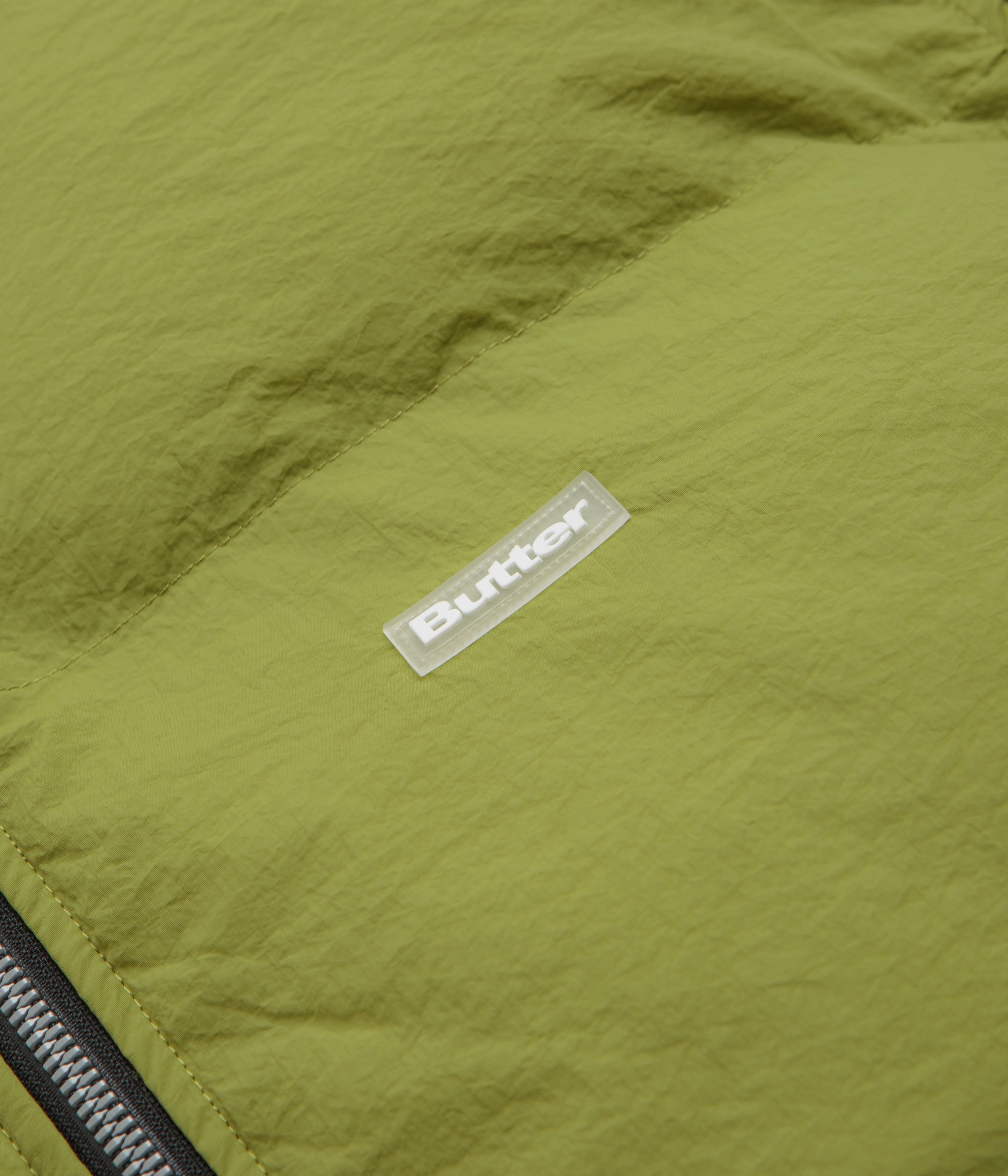 Three Layer Laminate Eco Friendly Dye Butter Goods Endure Puffer Jacket - Matcha