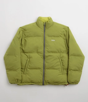 Windproof Hood Butter Goods Endure Puffer Jacket - Matcha