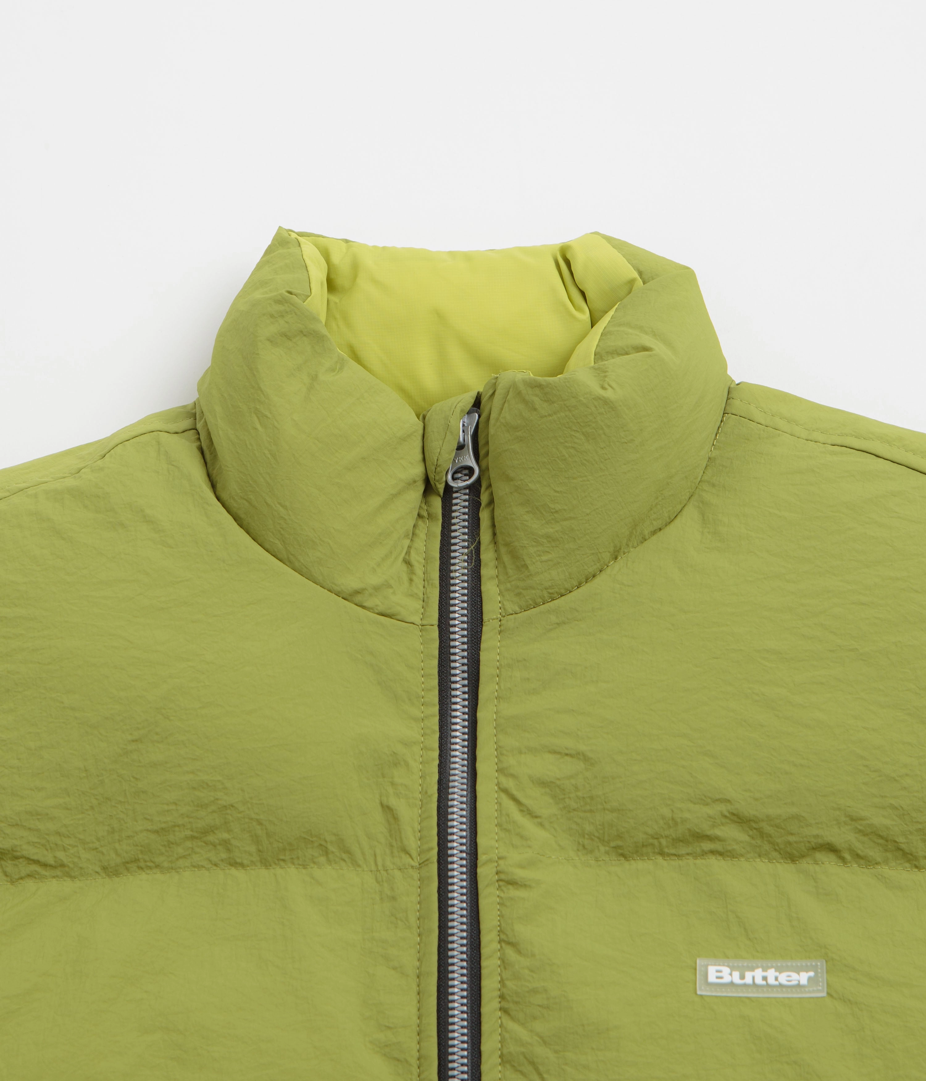 ExpandableSideGussets Smart Casual Piece Butter Goods Endure Puffer Jacket - Matcha