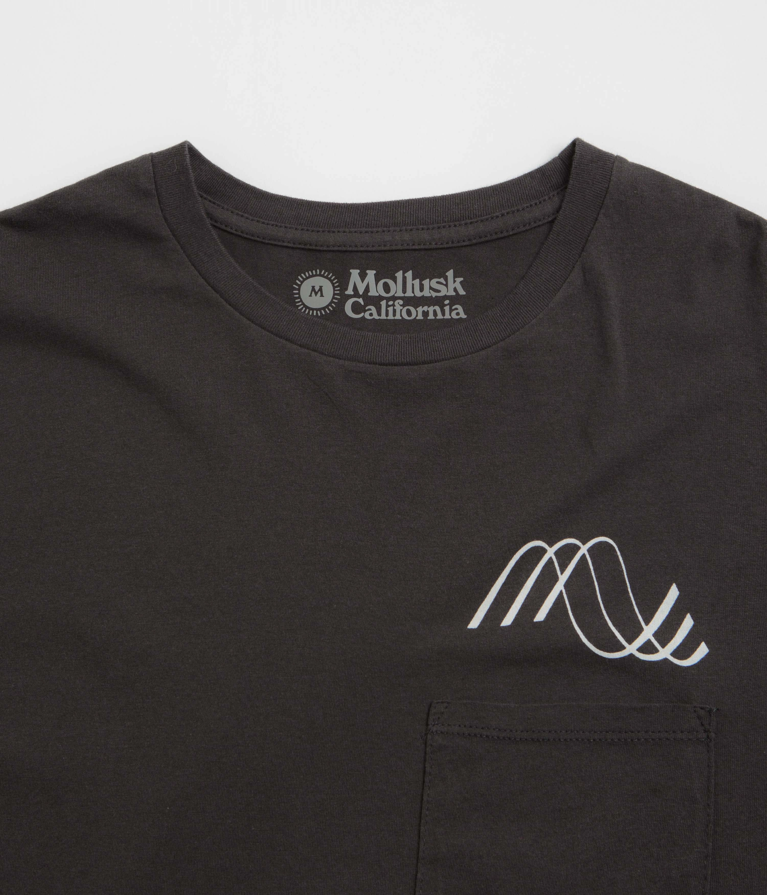 Zero Waste Production Mollusk Vibrations T-Shirt - Black