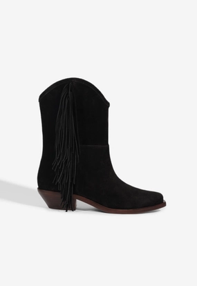 Bold Finish Tess West Suede Bootie