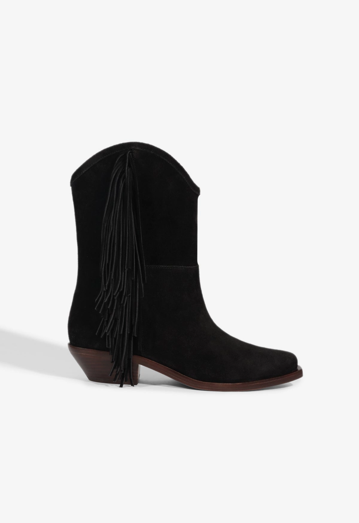Soft Texture Tess West Suede Bootie