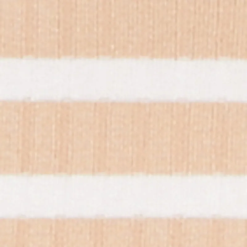 Almost Famous Striped Fold Over Tube Dress Dew Glow