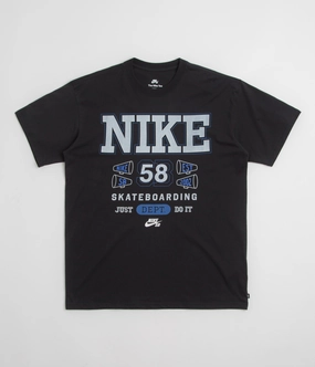 Nike SB Athletics T-Shirt - Black Seasonal Casual