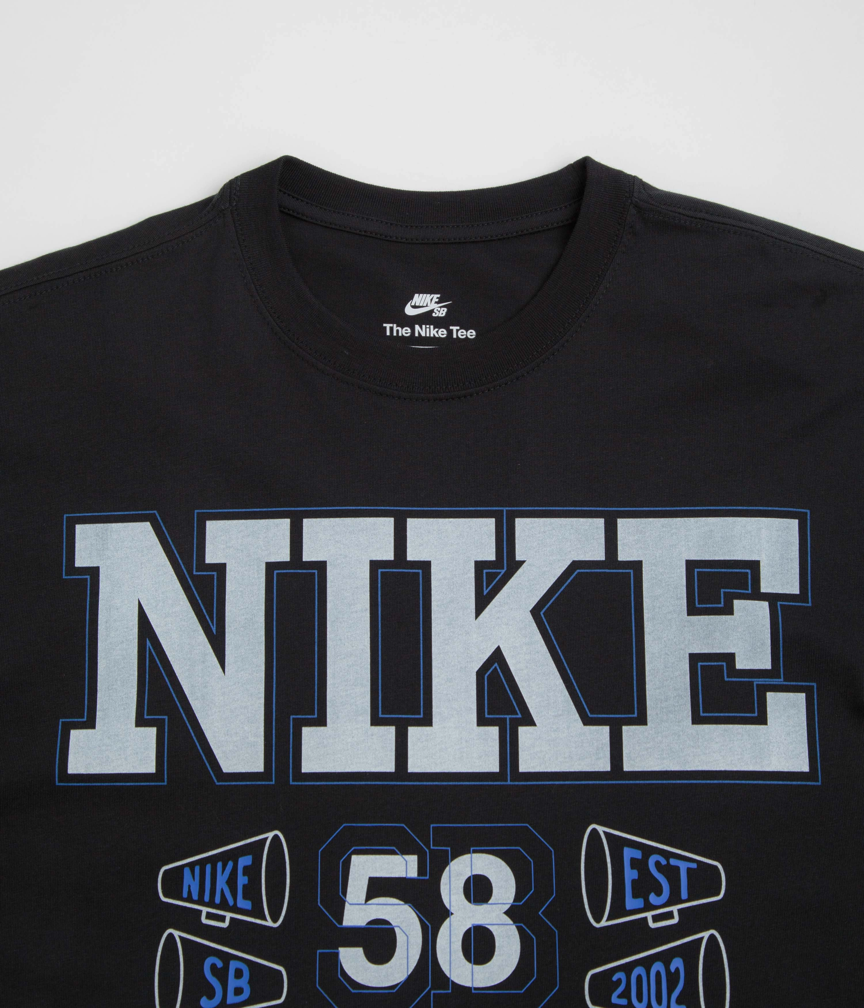 Movie Night BioBased Fibers Nike SB Athletics T-Shirt - Black