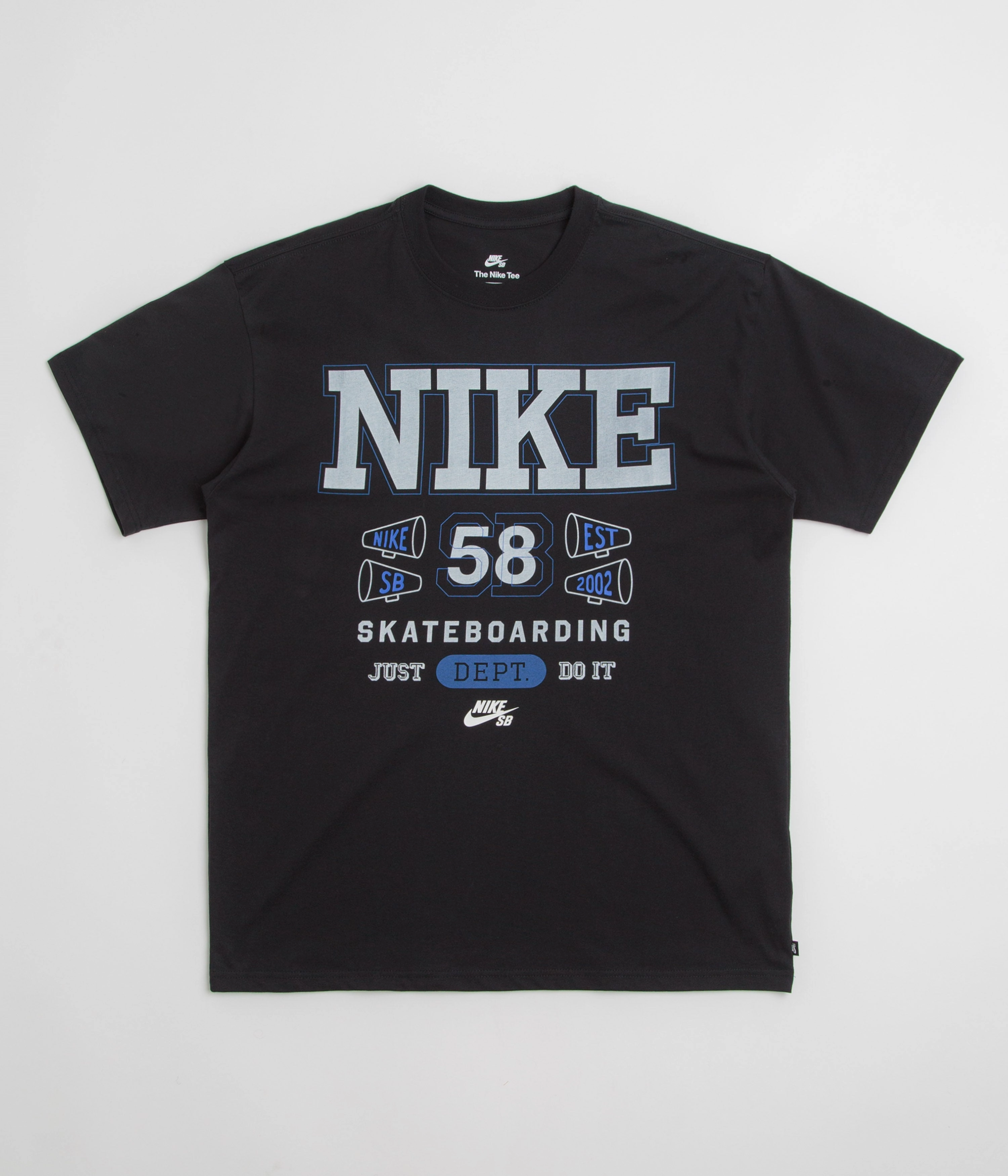 Flexible Neckline Simple Look Nike SB Athletics T-Shirt - Black