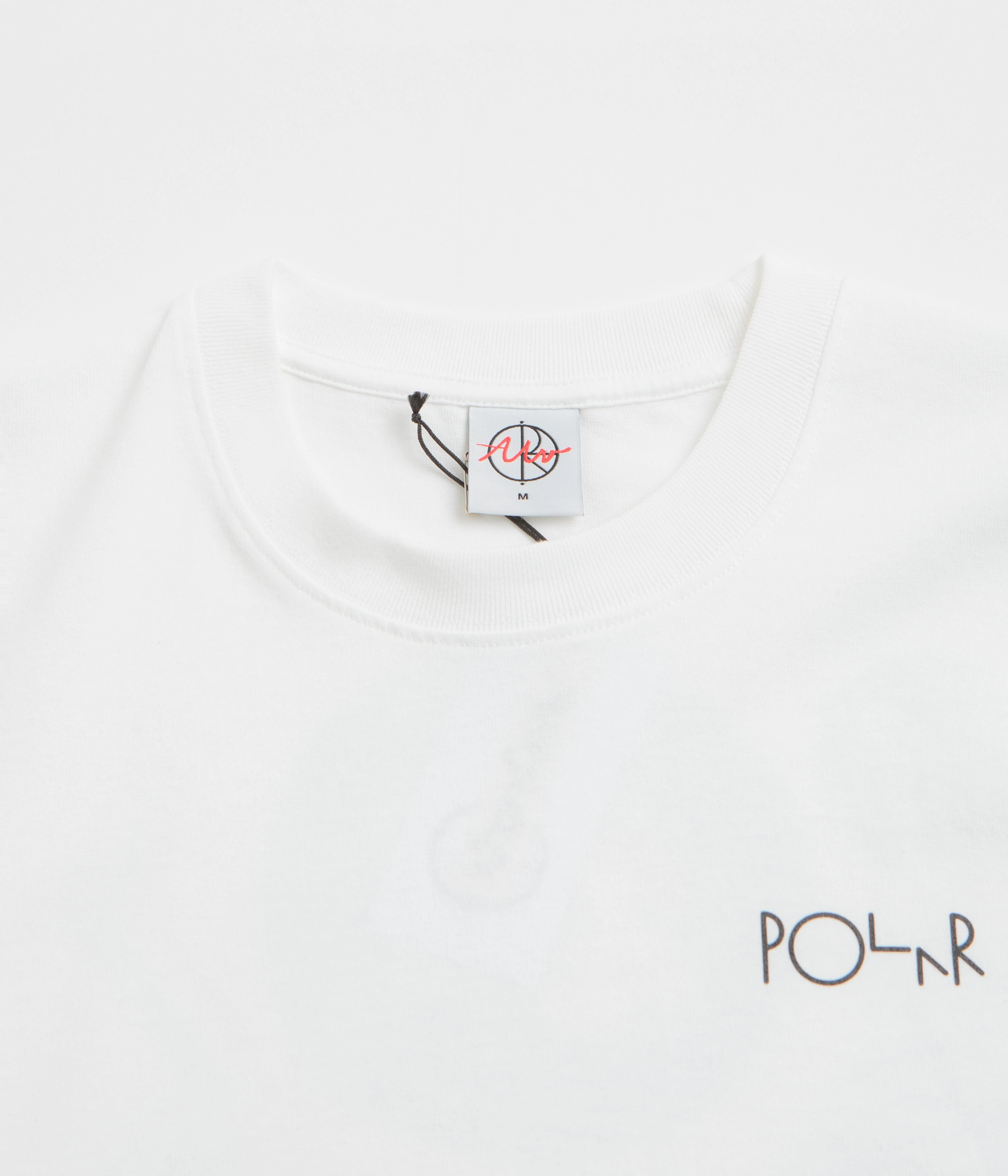 Daily Trend Trendy Comfort Polar Social Side T-Shirt - White