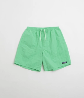 Patagonia Baggies Longs 7" Shorts - Aloe Green Fun Patterns Active Wear Fit