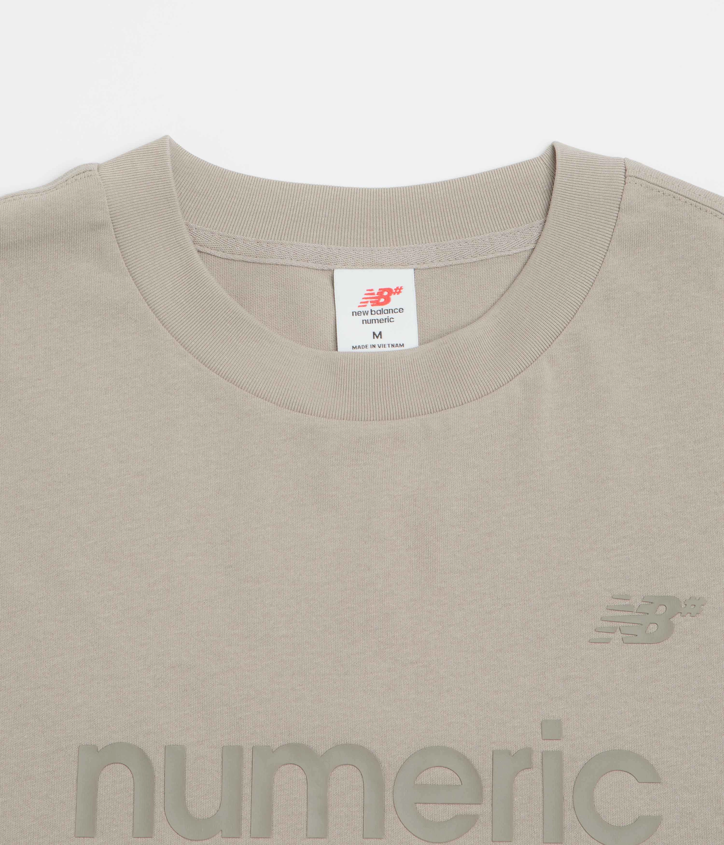 Summer Style Light Style New Balance Numeric T-Shirt - Arid Stone