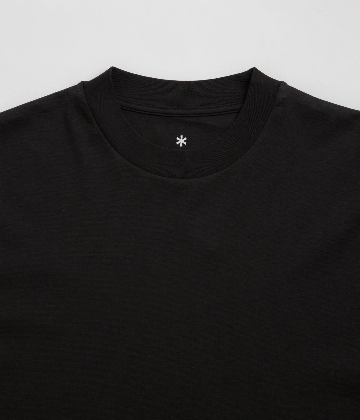 Snow Peak Organic Cotton Mercerized T-Shirt - Black Breezy Design