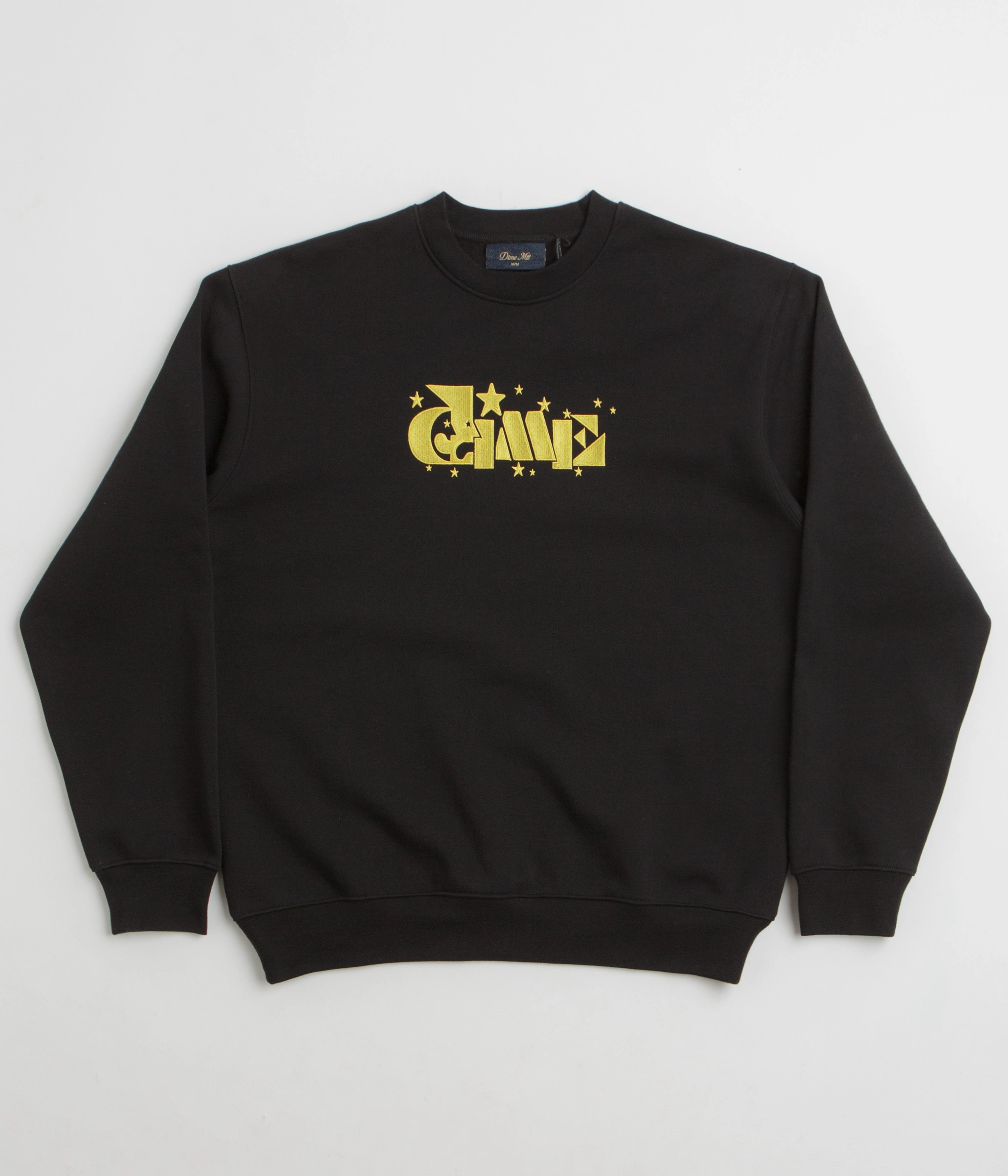 Sophisticated Style Dime Magic Crewneck Sweatshirt - Black