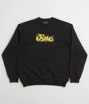 Sophisticated Style Dime Magic Crewneck Sweatshirt - Black