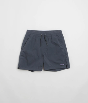 On The Go Patagonia Baggies Lights 6" Shorts - Smolder Blue