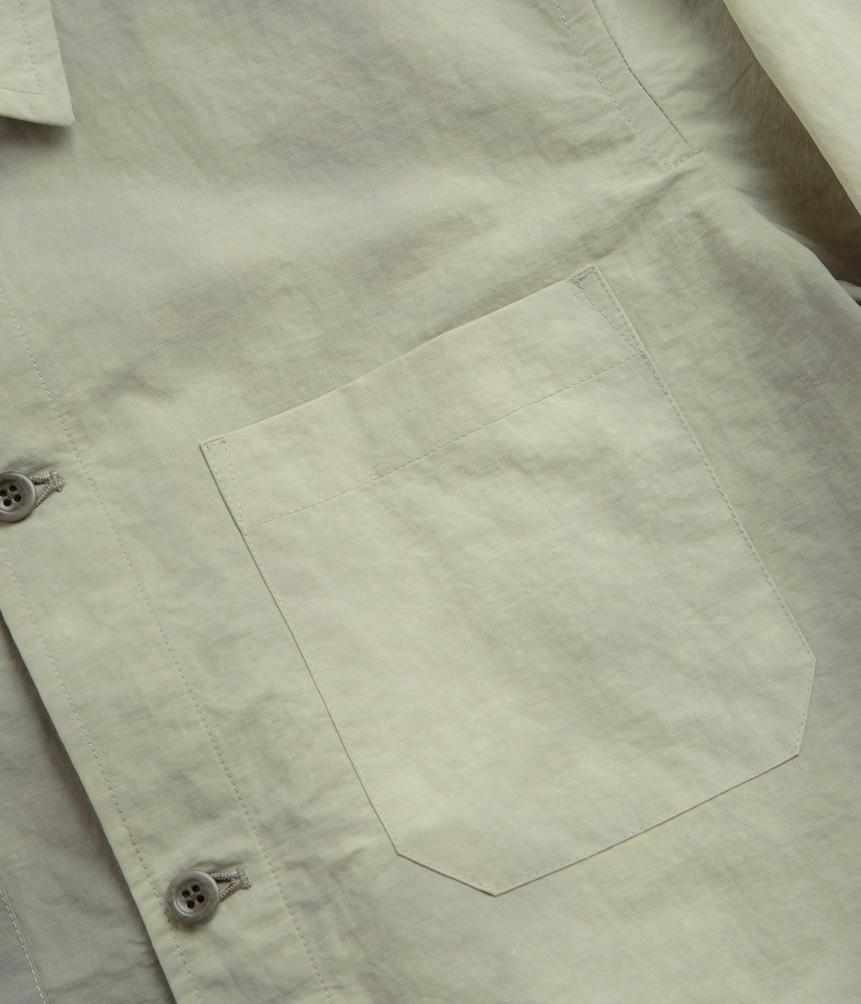 Norse Projects Ulrik Wave Dye Overshirt - Clay Two Tone Design