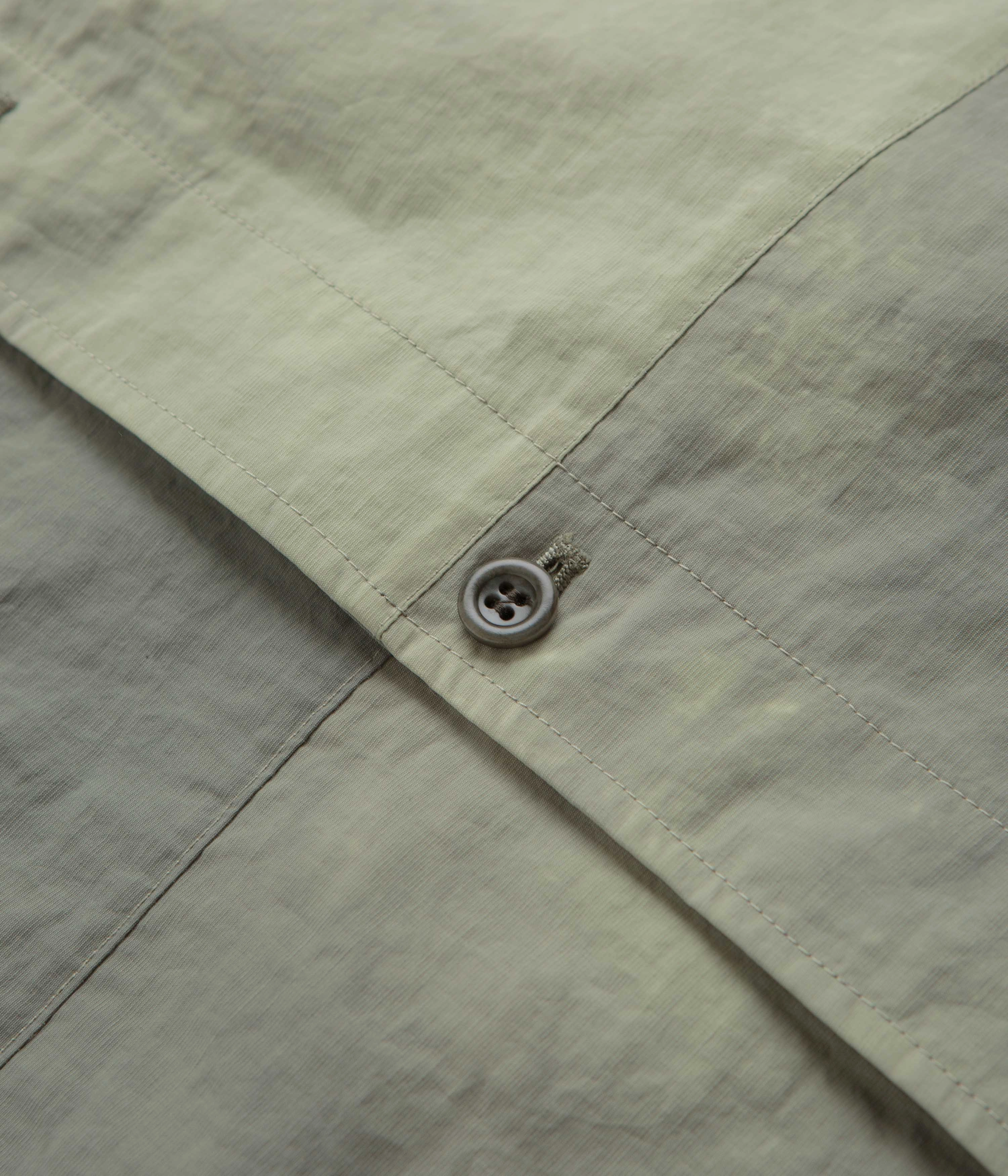 Norse Projects Ulrik Wave Dye Overshirt - Clay High Neck MultiAngleVentilation