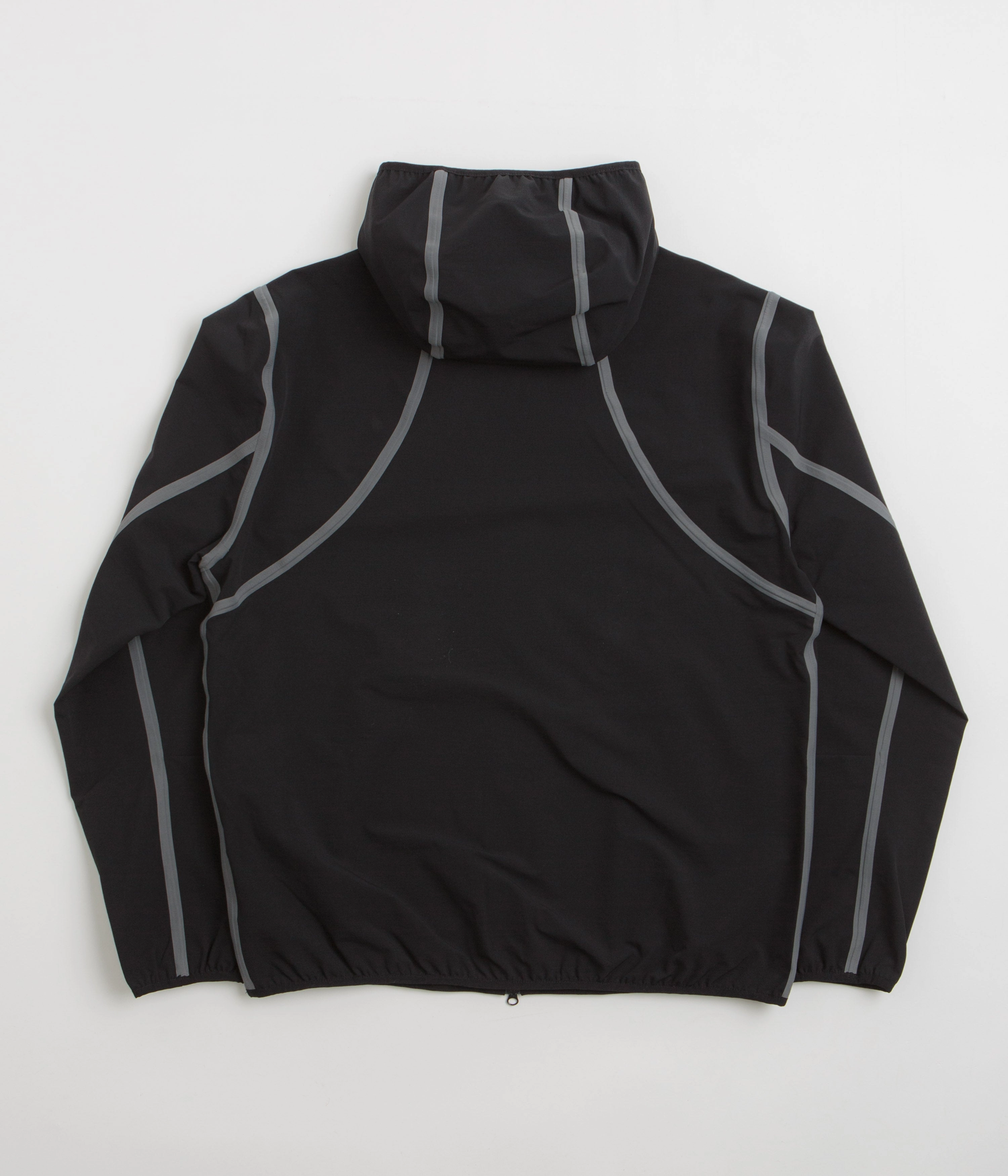 Purple Mountain Observatory Soft Shell Balaclava Jacket - Black Thermal Regulating Hoodie
