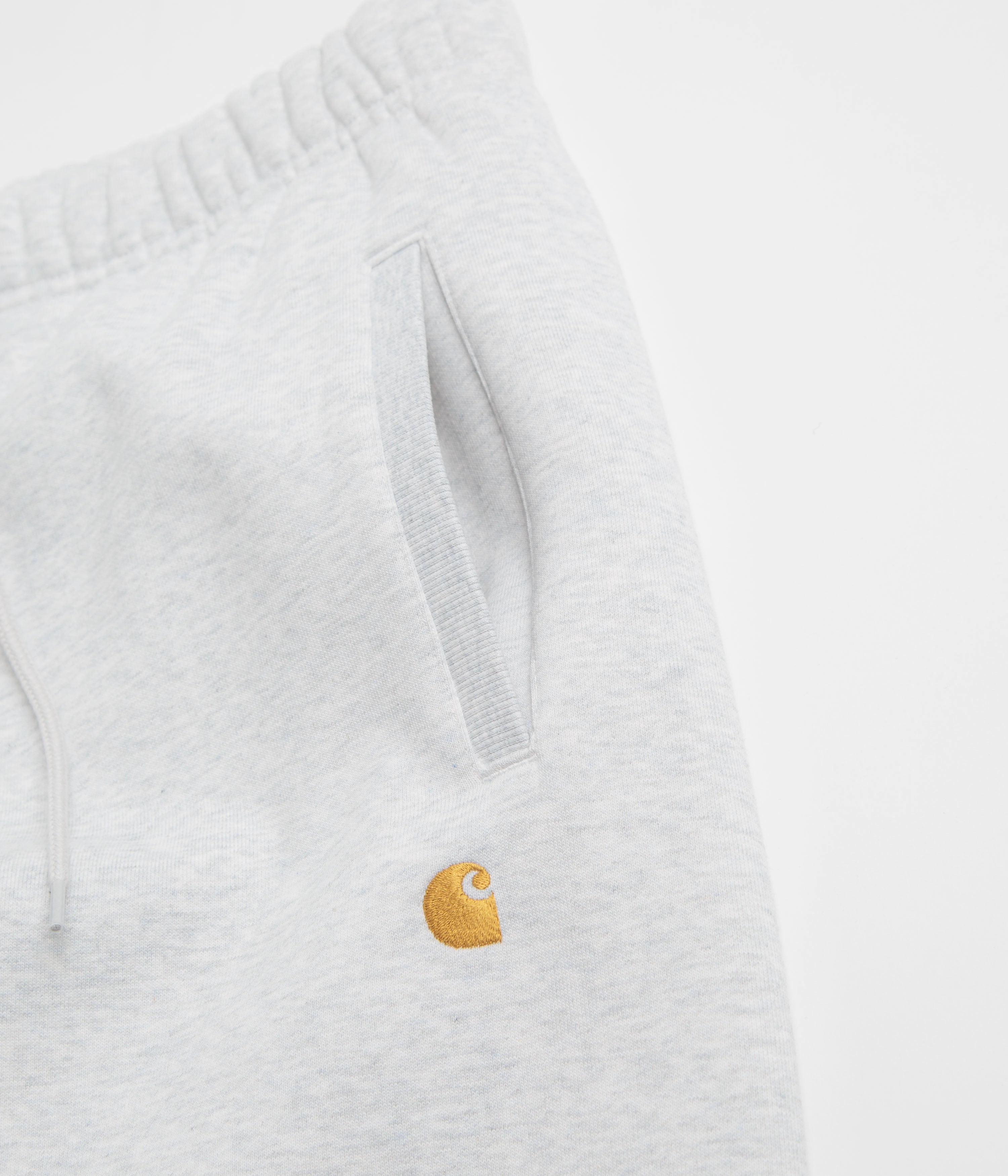 Non Restrictive Carhartt Chase Sweatpants - Ash Heather / Gold