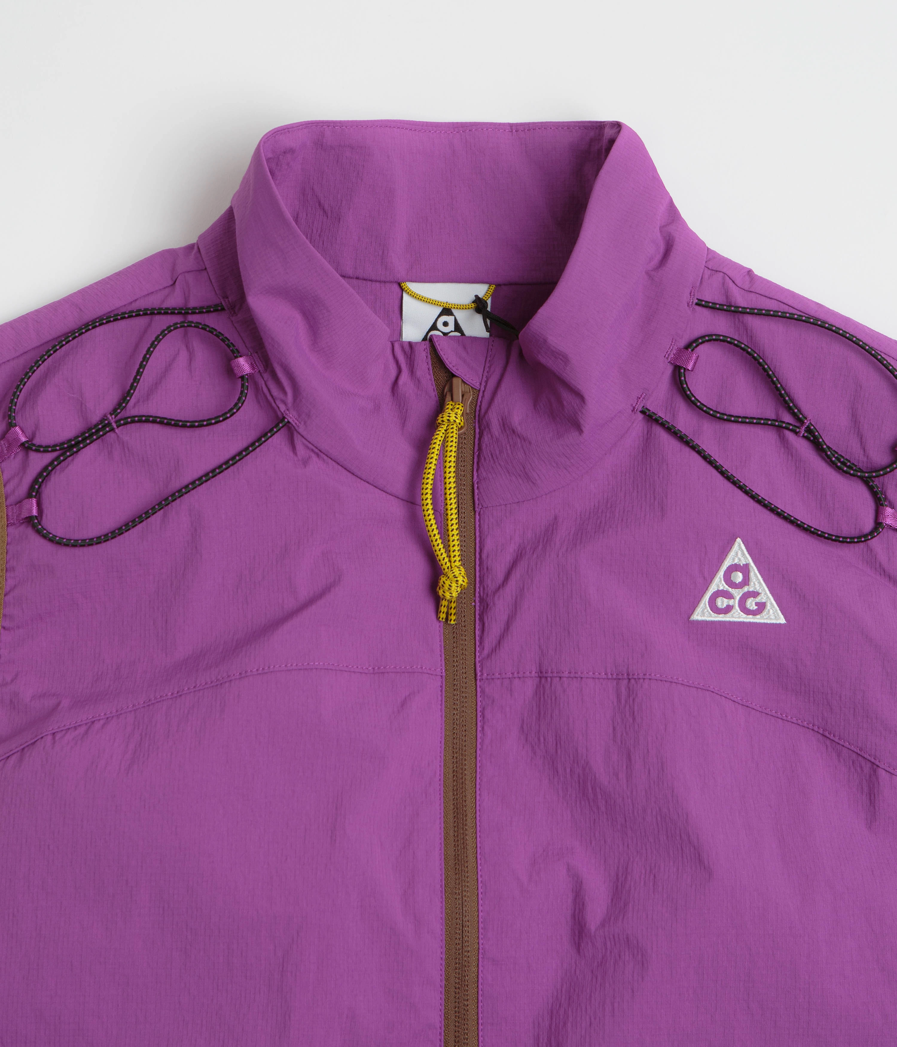 Friction Resistant Nike ACG Death Bloom Vest - Bold Berry / Mosswood Brown / Summit White