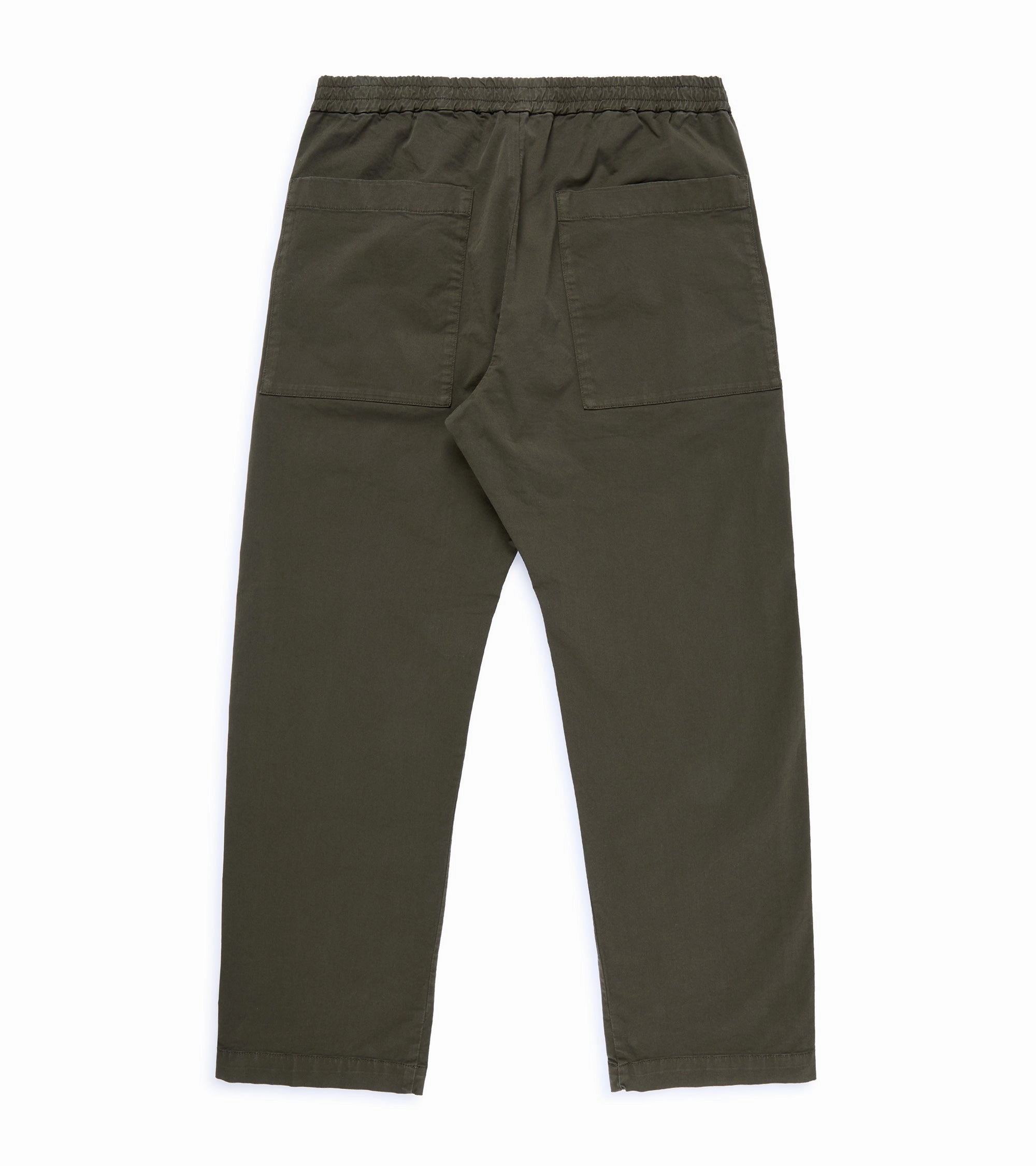 Body Ready Barena Bativoga Trevo Cotton Twill Trousers: Army